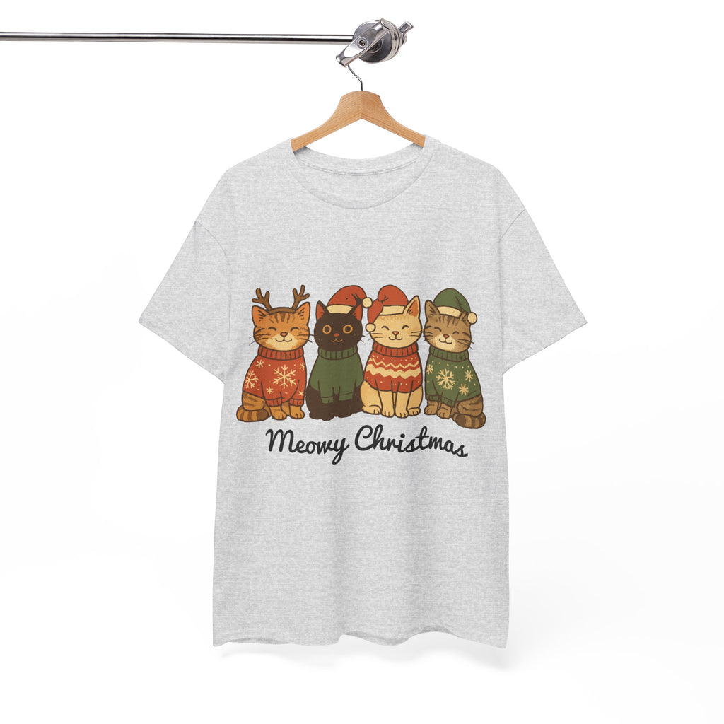Christmas Cats Unisex Cotton Tee