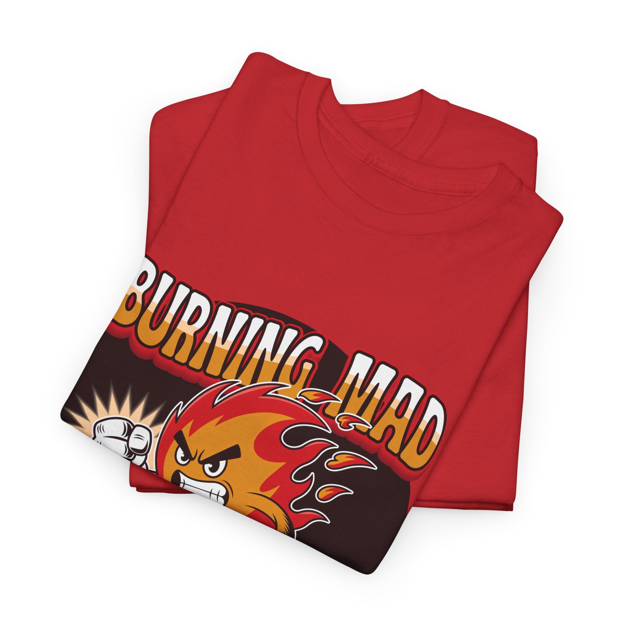 Burning Mad Looking Rad Unisex Tee