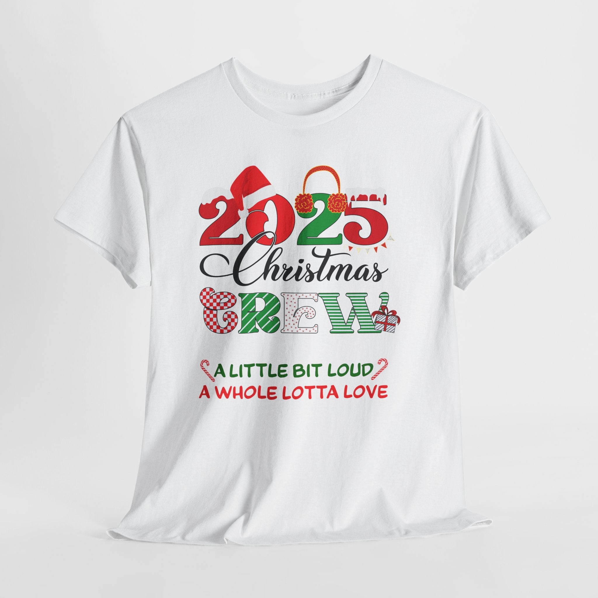 Christmas Crew 2025 Unisex Cotton Tee