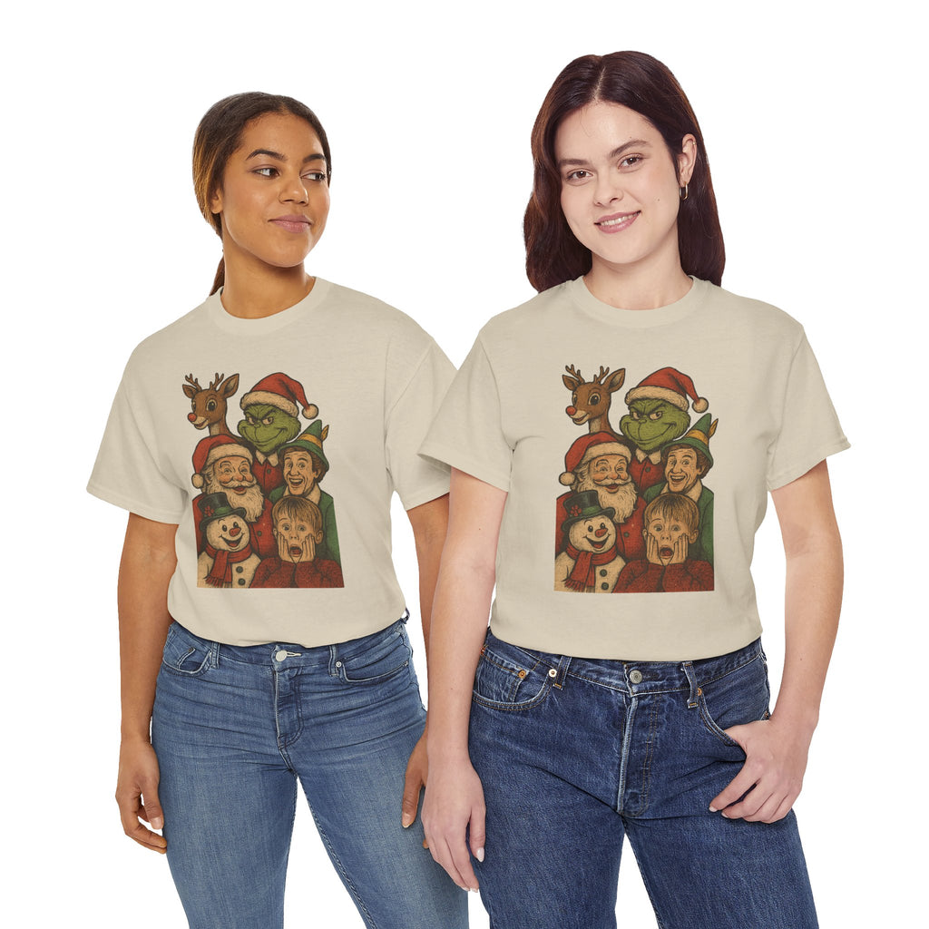 Christmas Icon Vintage Unisex Cotton Tee