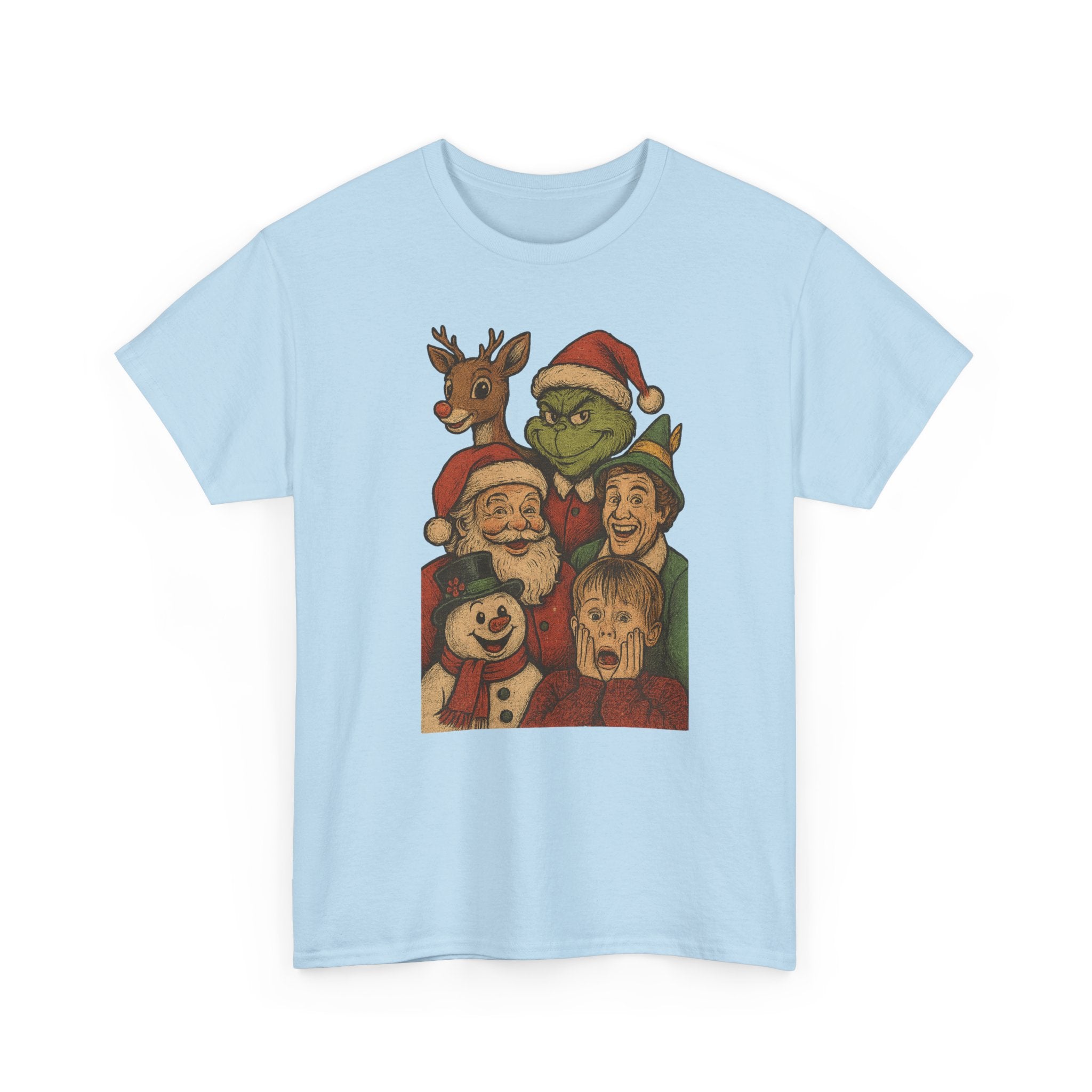 Christmas Icon Vintage Unisex Cotton Tee