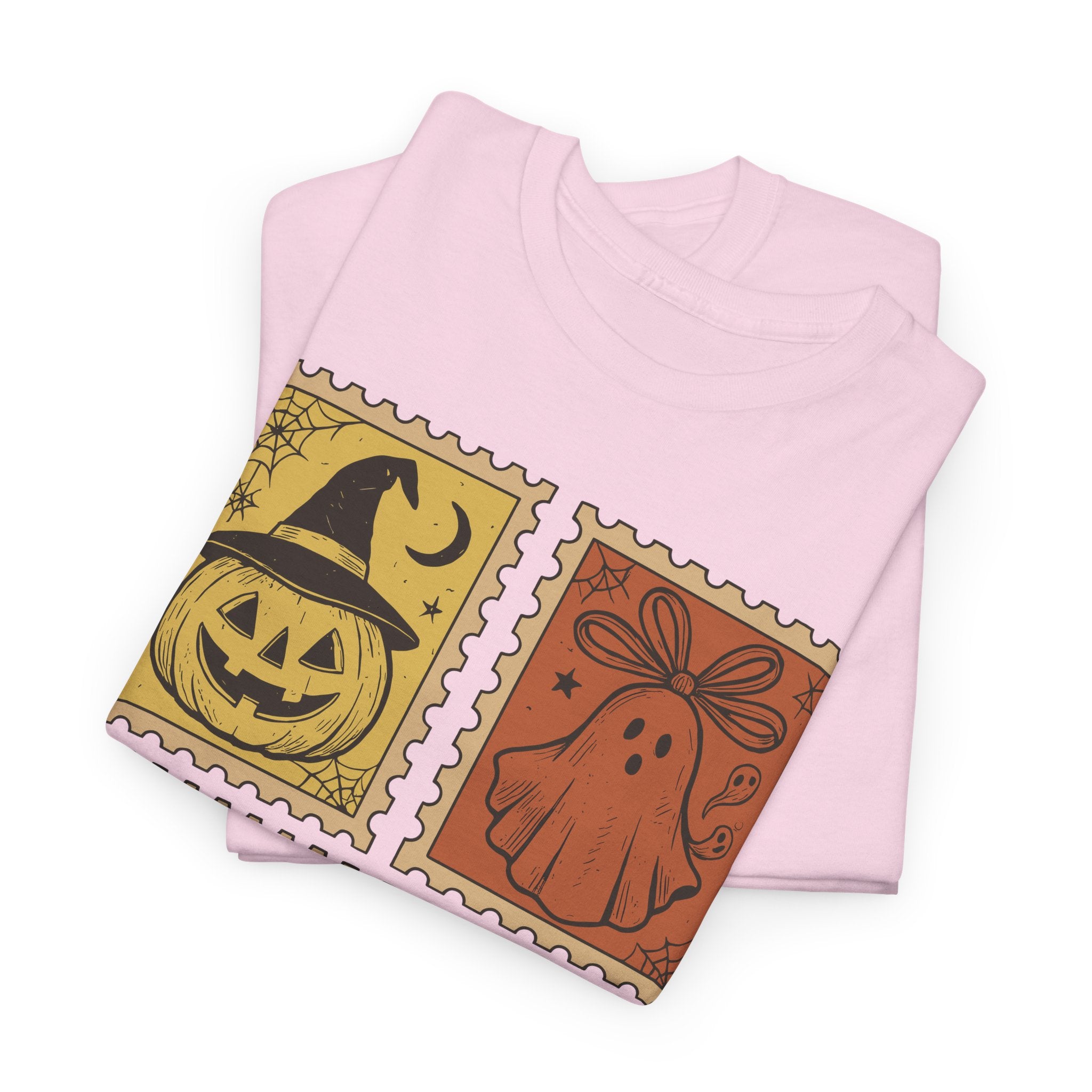 Halloween Stamp Collection Unisex Cotton Tee