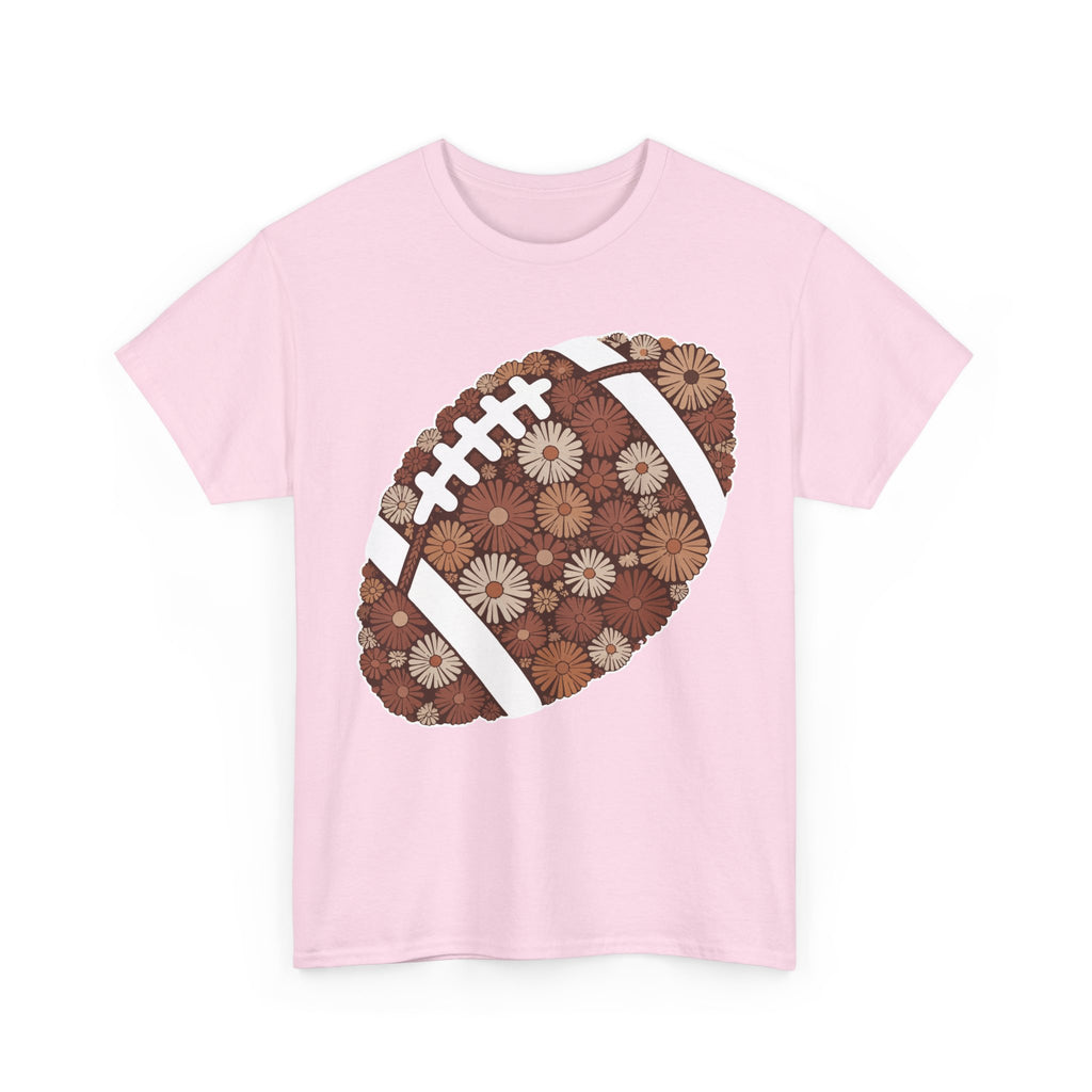 Game Day Touch Down Football Tee — Helmets, Flags & Cheer Icons Unisex Cotton Tee