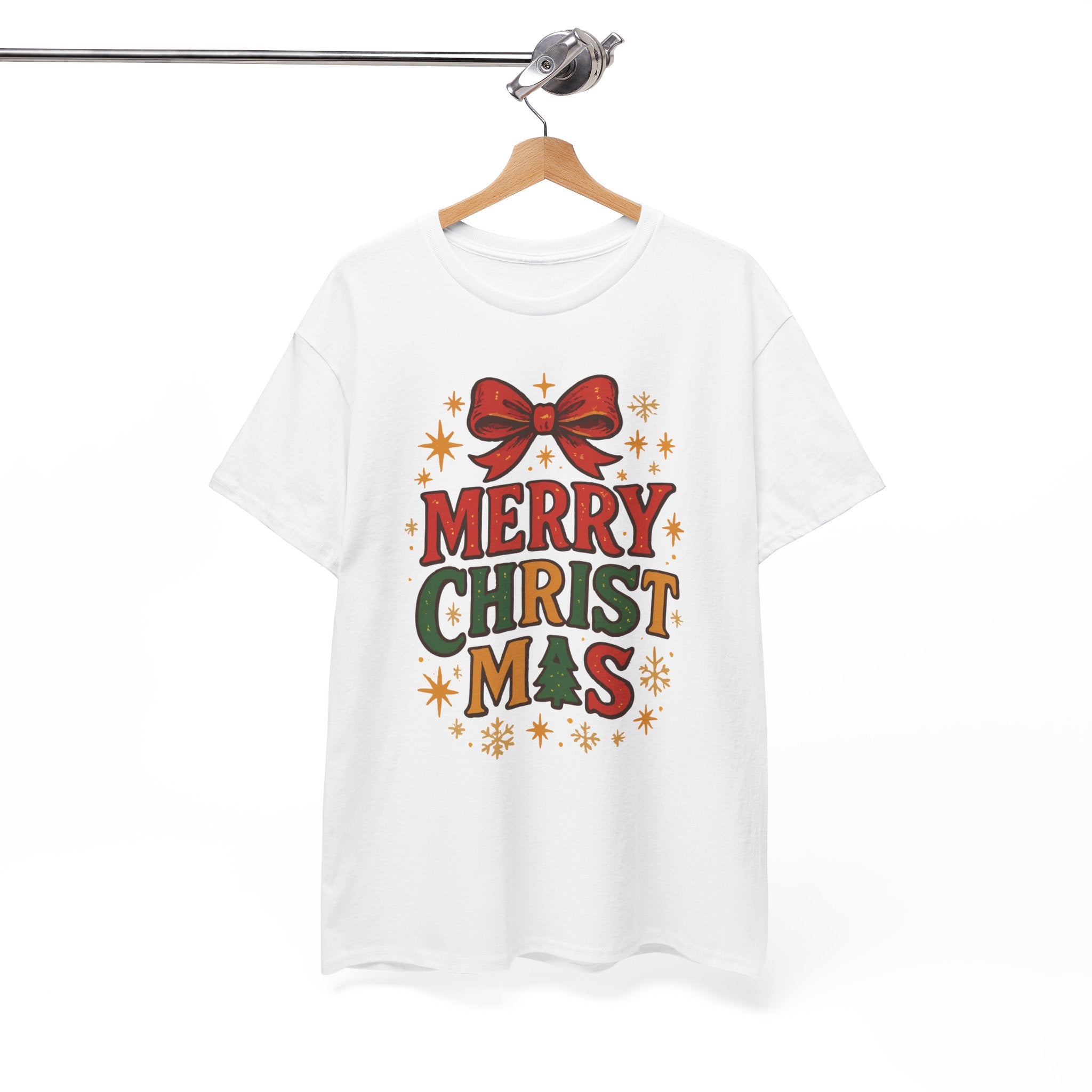 Merry Christmas Unisex Cotton Tee