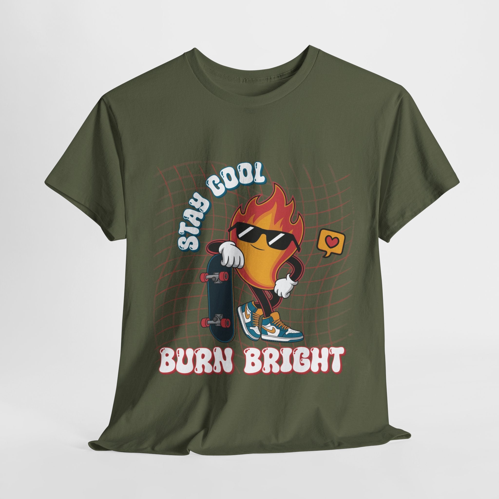 Stay Cool Burn Bright Unisex Tee