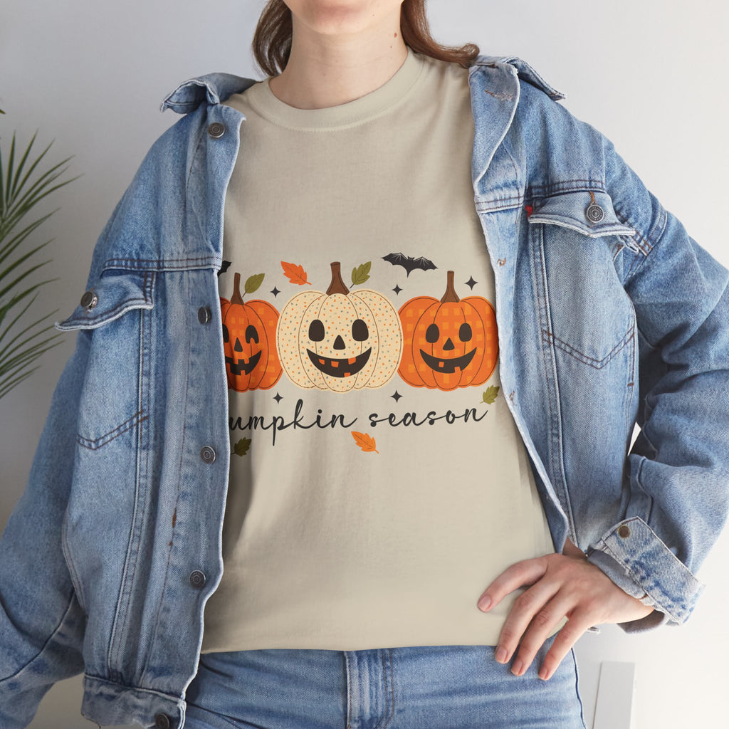 Pumpkin Season Unisex Cotton Tee