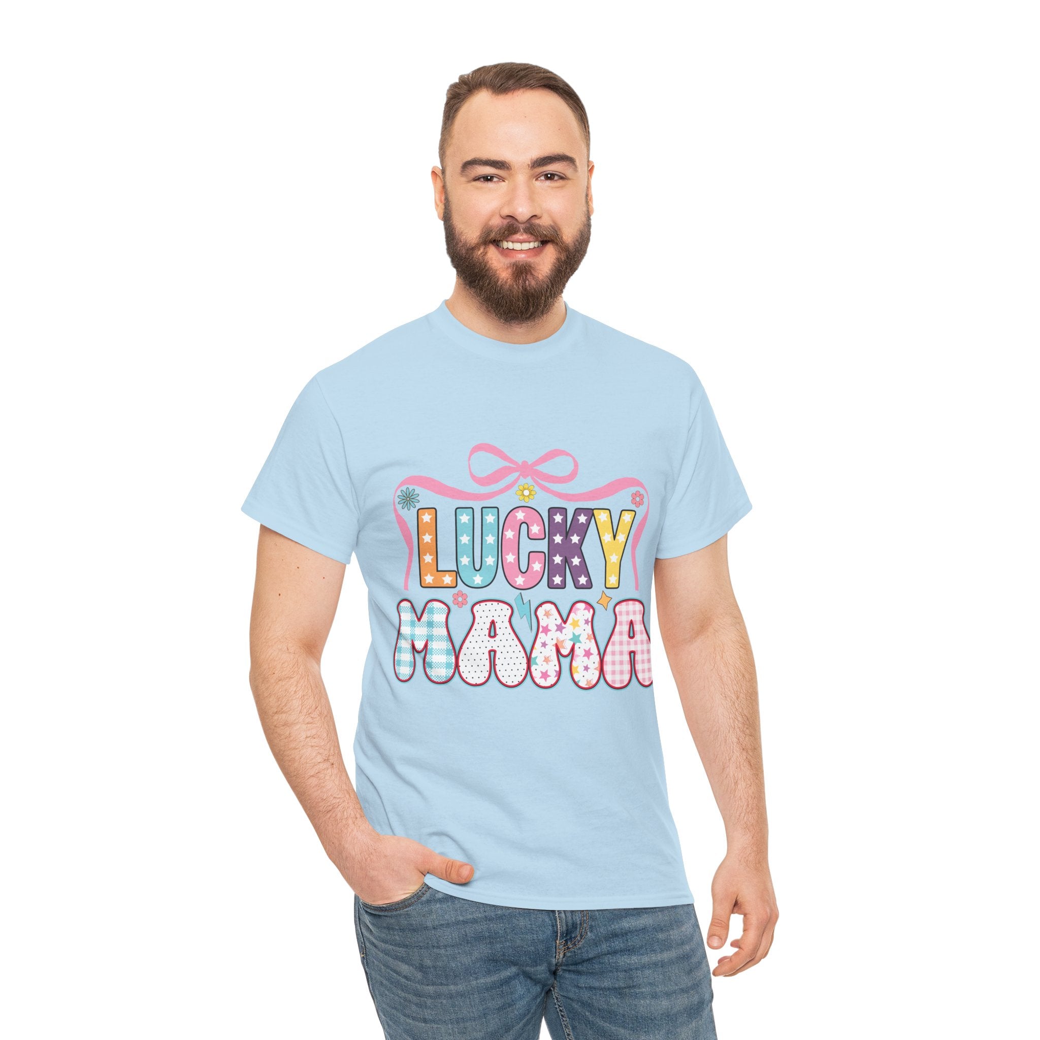 Lucky Mama Unisex Cotton Tee