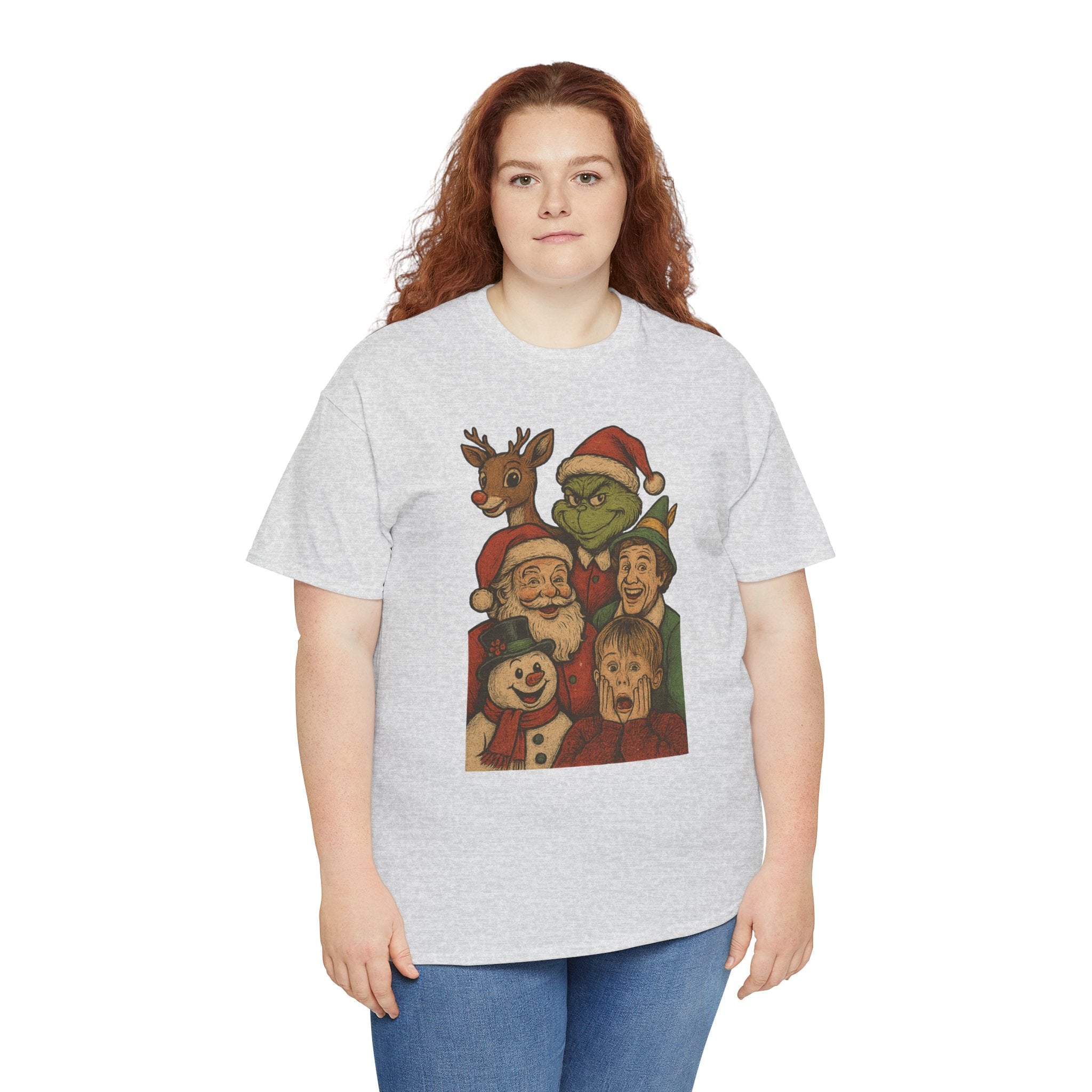 Christmas Icon Vintage Unisex Cotton Tee