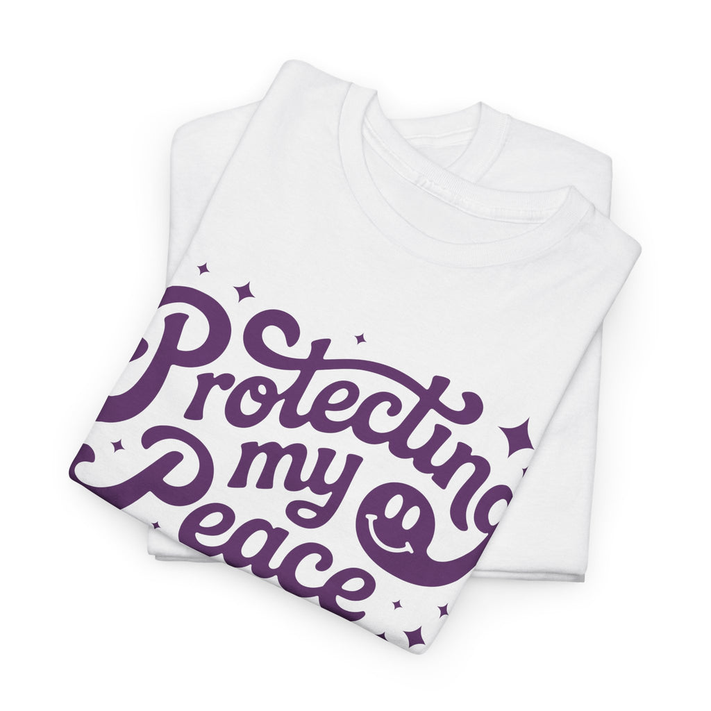 Protecting My Peace Like It’s My PIN Number Tee — Retro Motivational Graphic Unisex Cotton T-Shirt