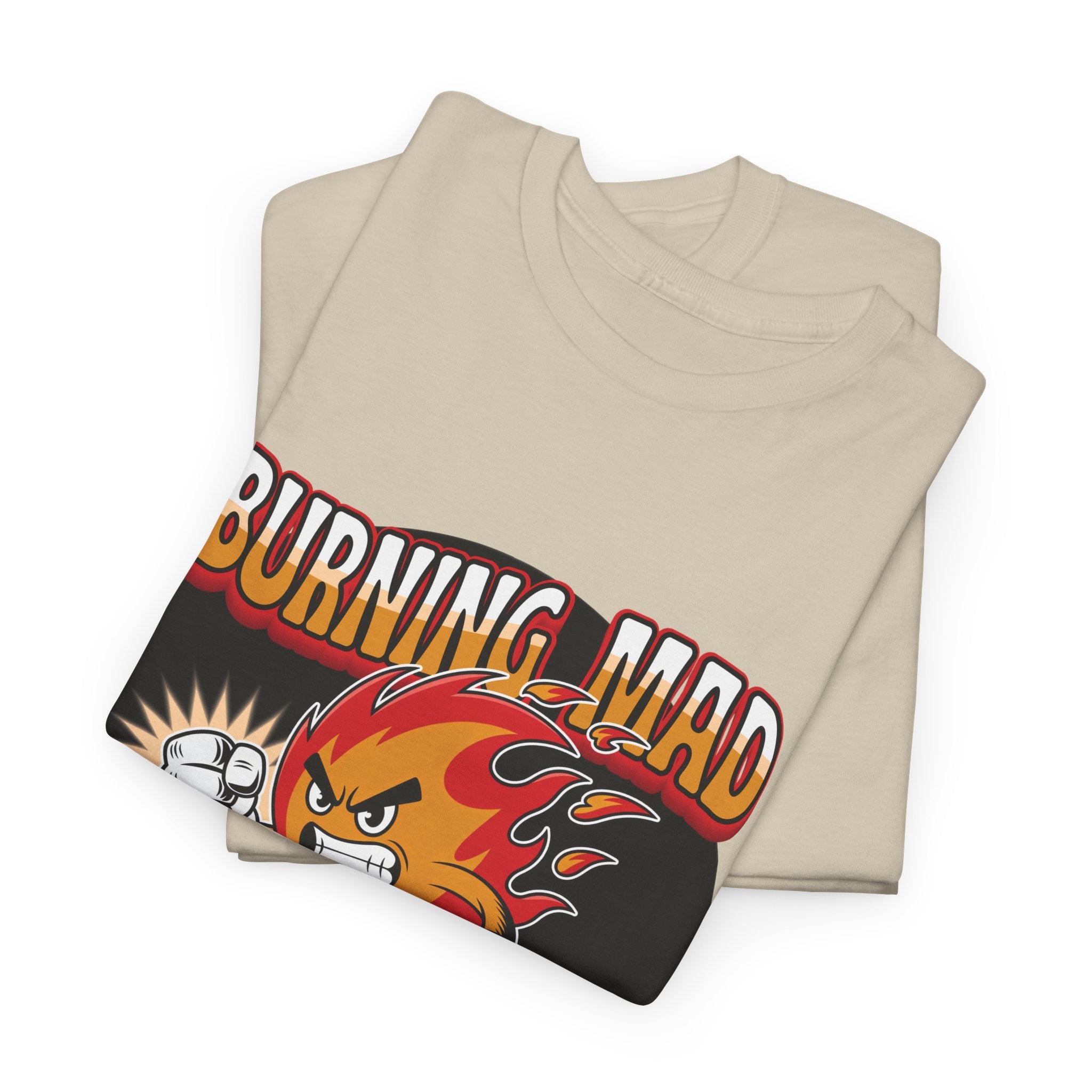 Burning Mad Looking Rad Unisex Tee