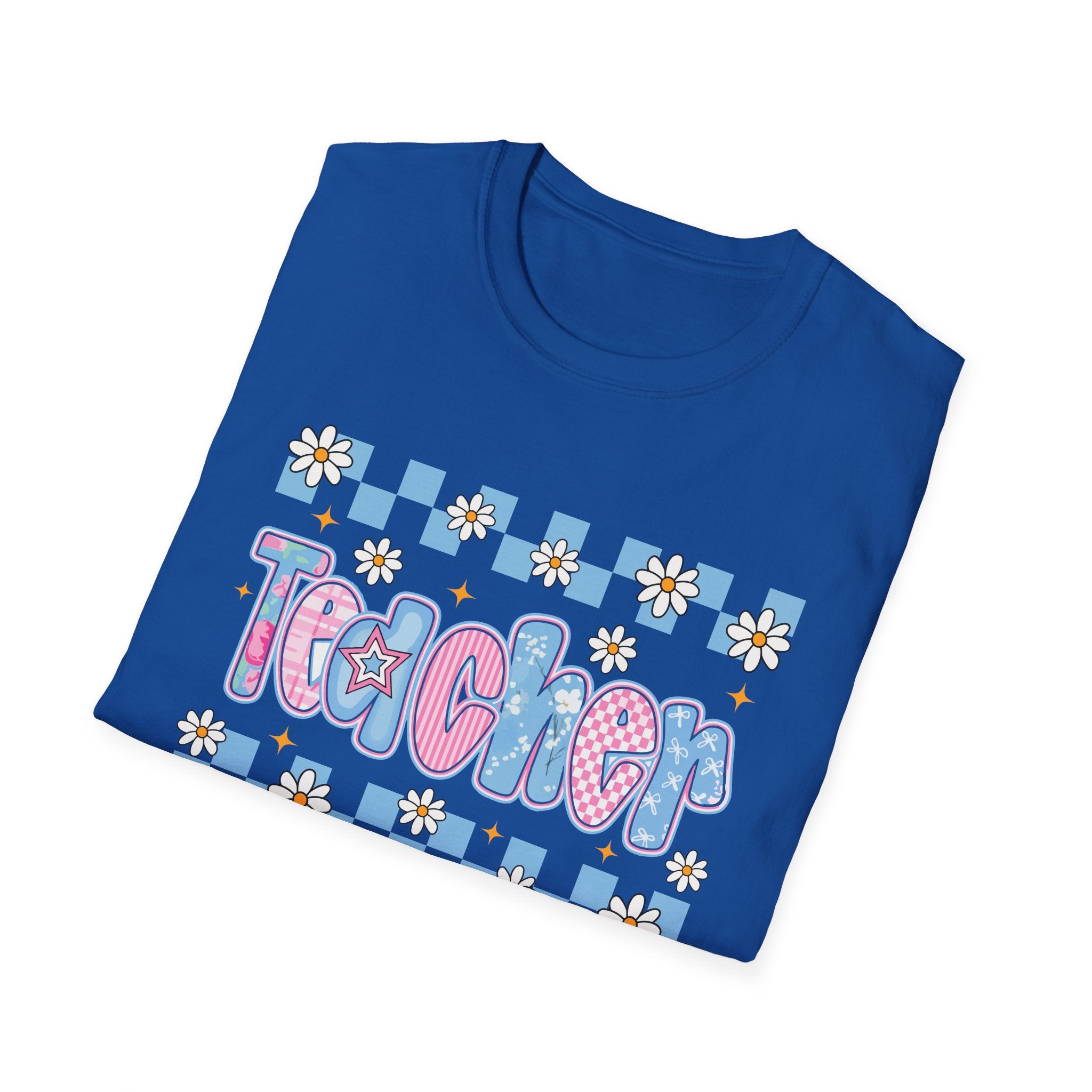 Teacher Vibes Unisex Softstyle T-Shirt