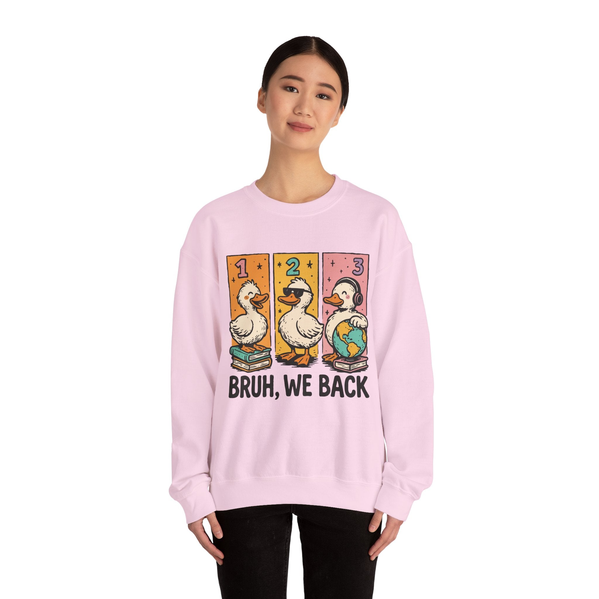 Funny Unisex Duck Graphic Sweatshirt