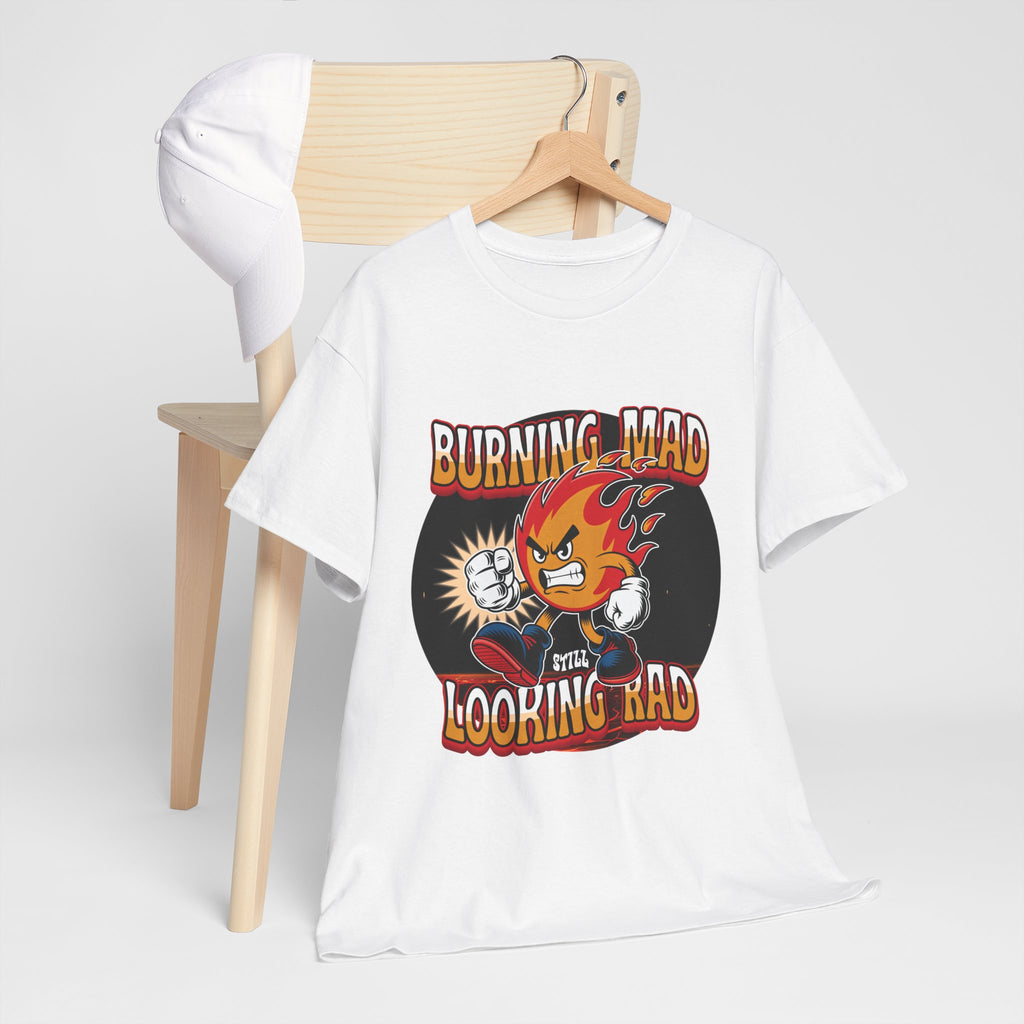 Burning Mad Looking Rad Unisex Tee