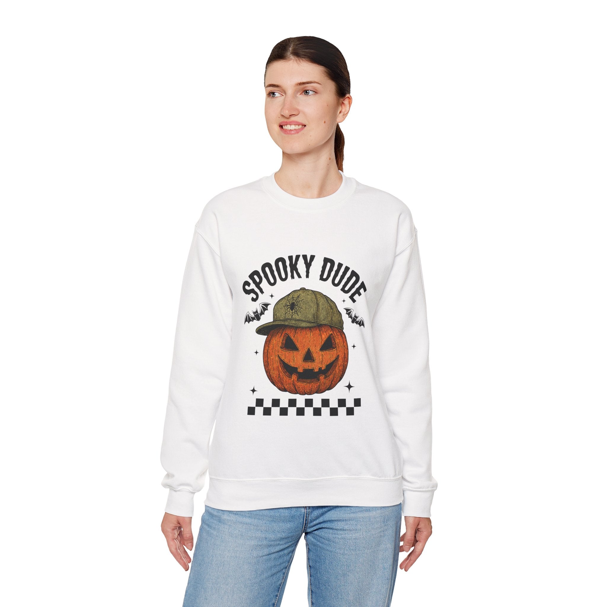 Spooky Pumpkin Crewneck Sweatshirt - Unisex