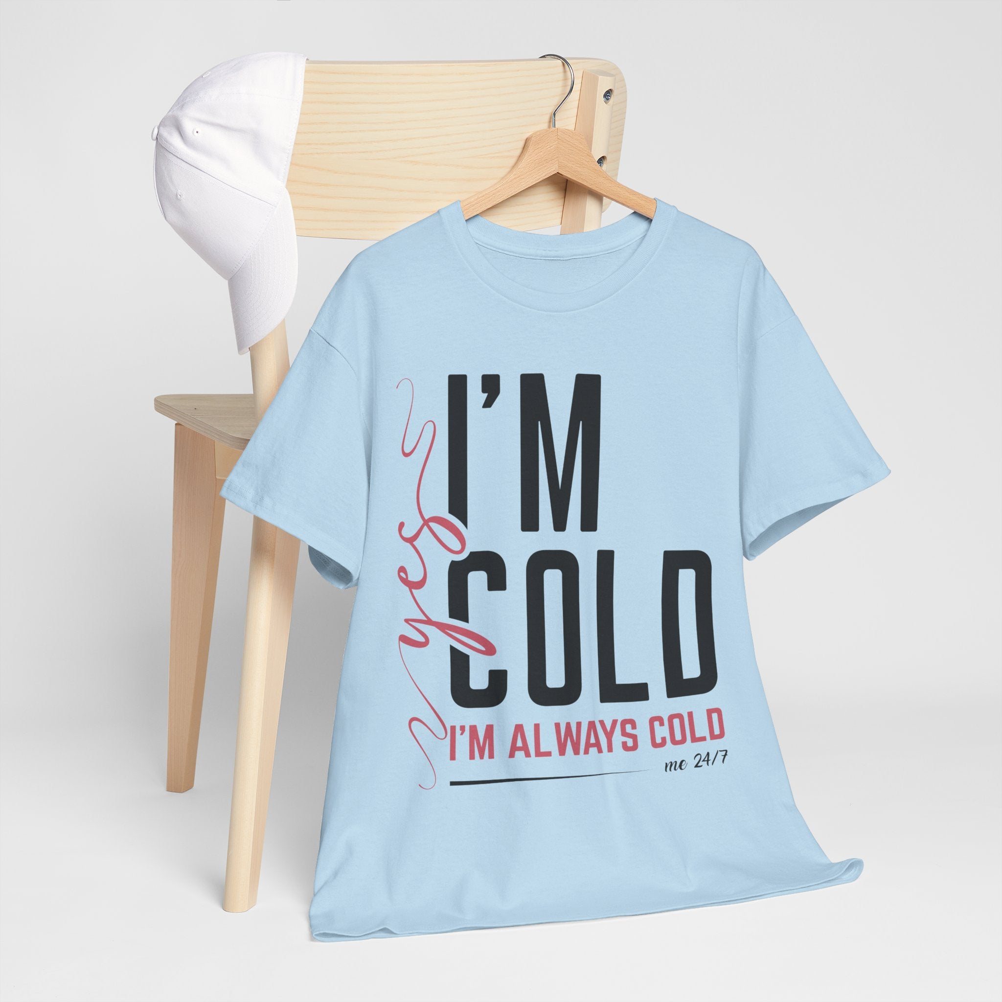 Pink Script Minimalist Unisex Cotton Tee