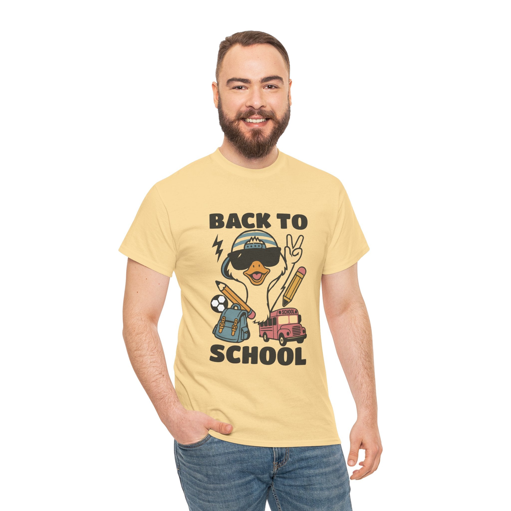 Back to School Unisex Heavy Cotton Tee