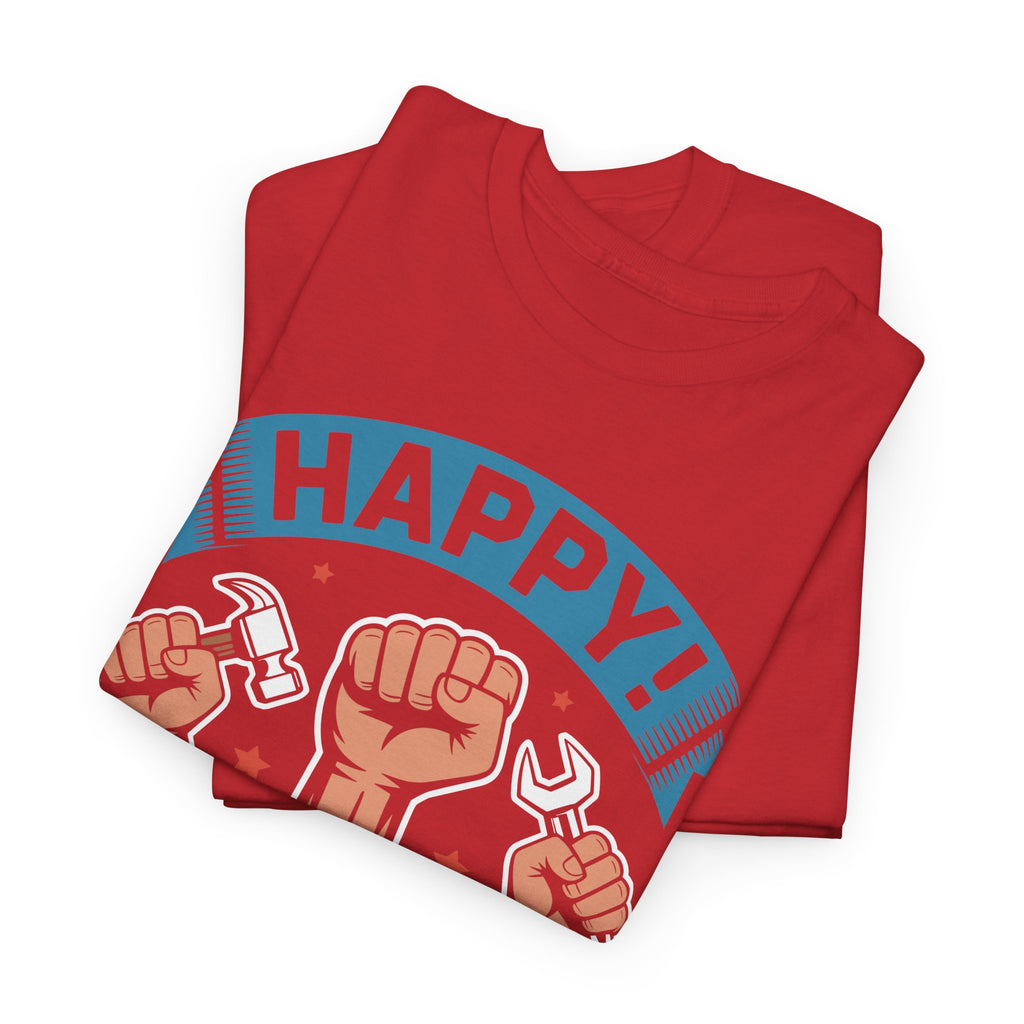 Happy US Labour Day Unisex Heavy Cotton T-Shirt