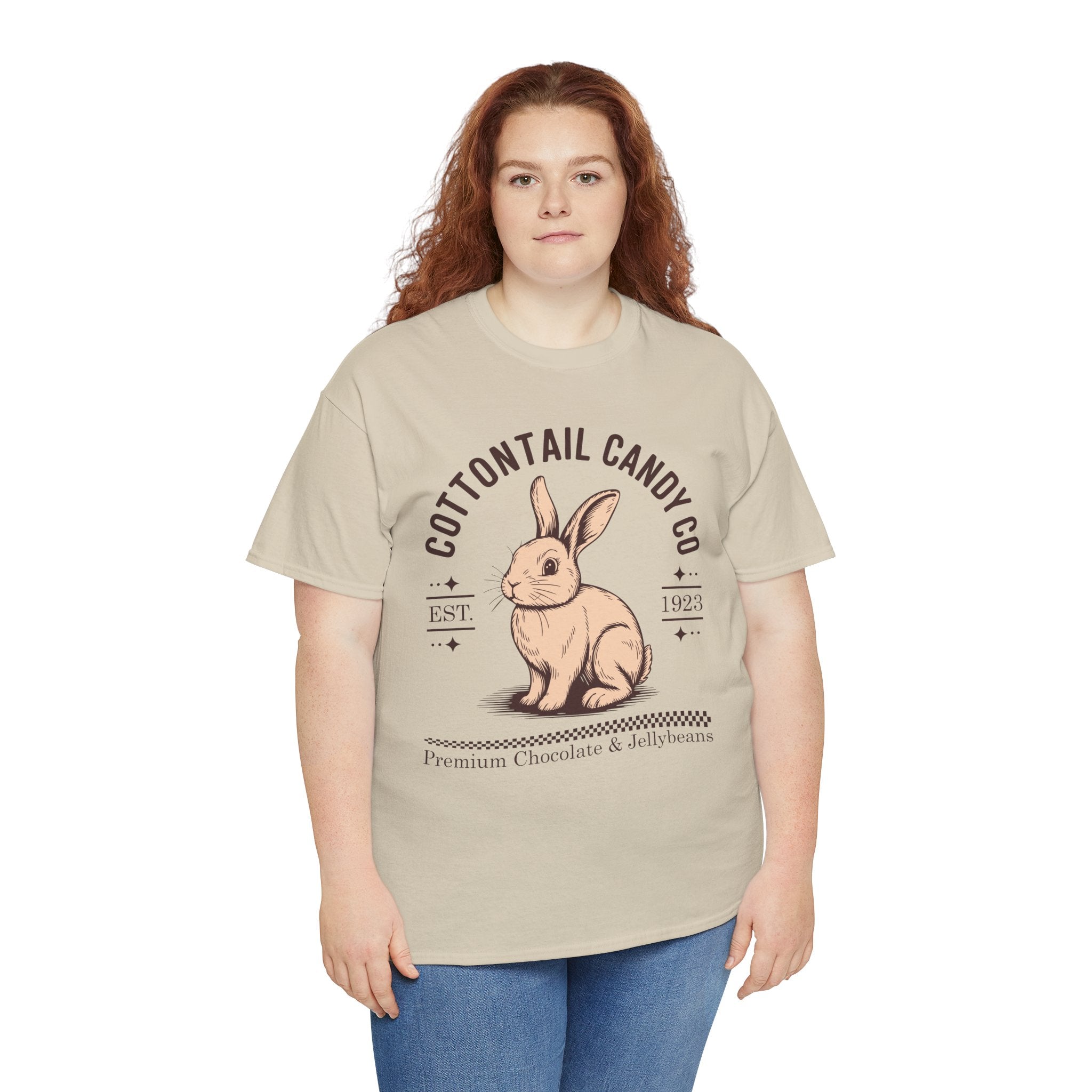 Cottontail Candy Co. Vintage Bunny Unisex Cotton Tee