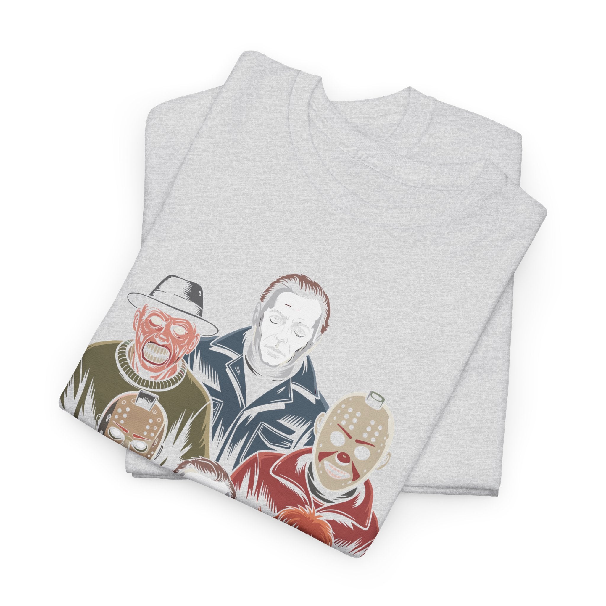 Horror Icons Unisex Cotton Tee