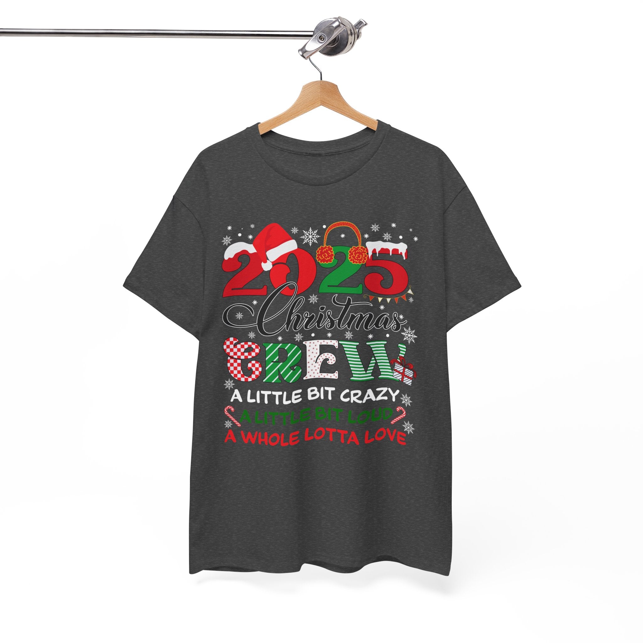 Christmas Crew 2025 Unisex Cotton Tee