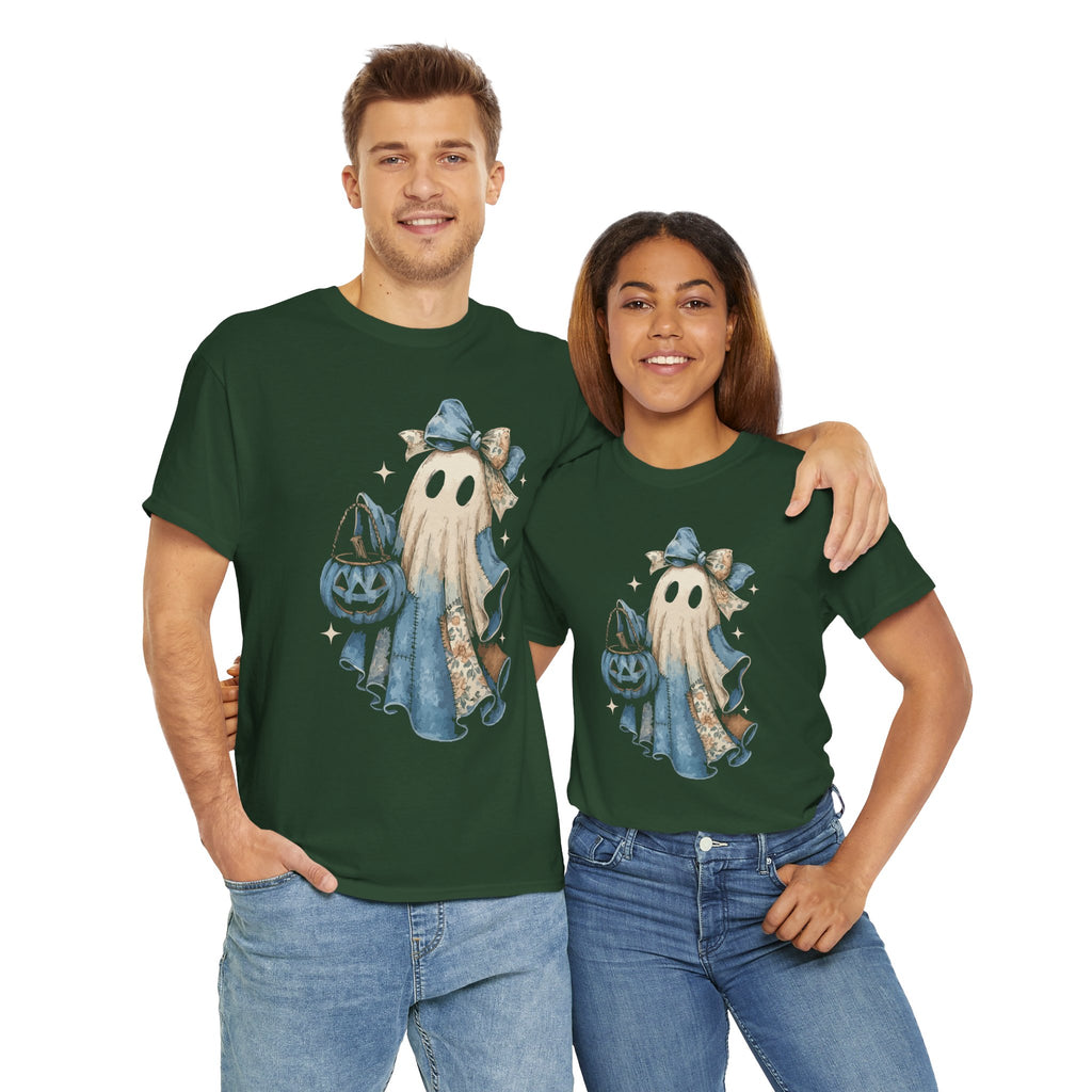 Ghost Halloween Unisex Cotton Tee