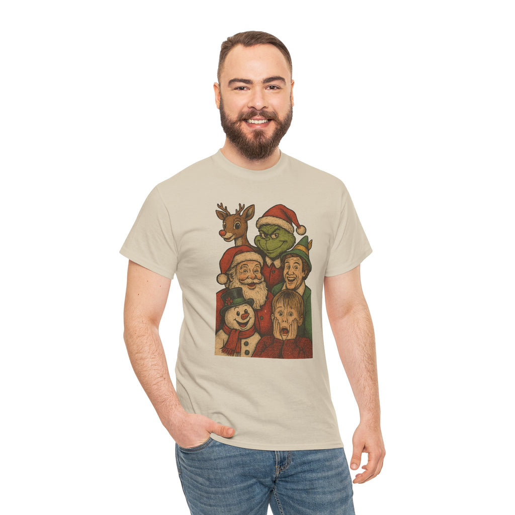 Christmas Icon Vintage Unisex Cotton Tee