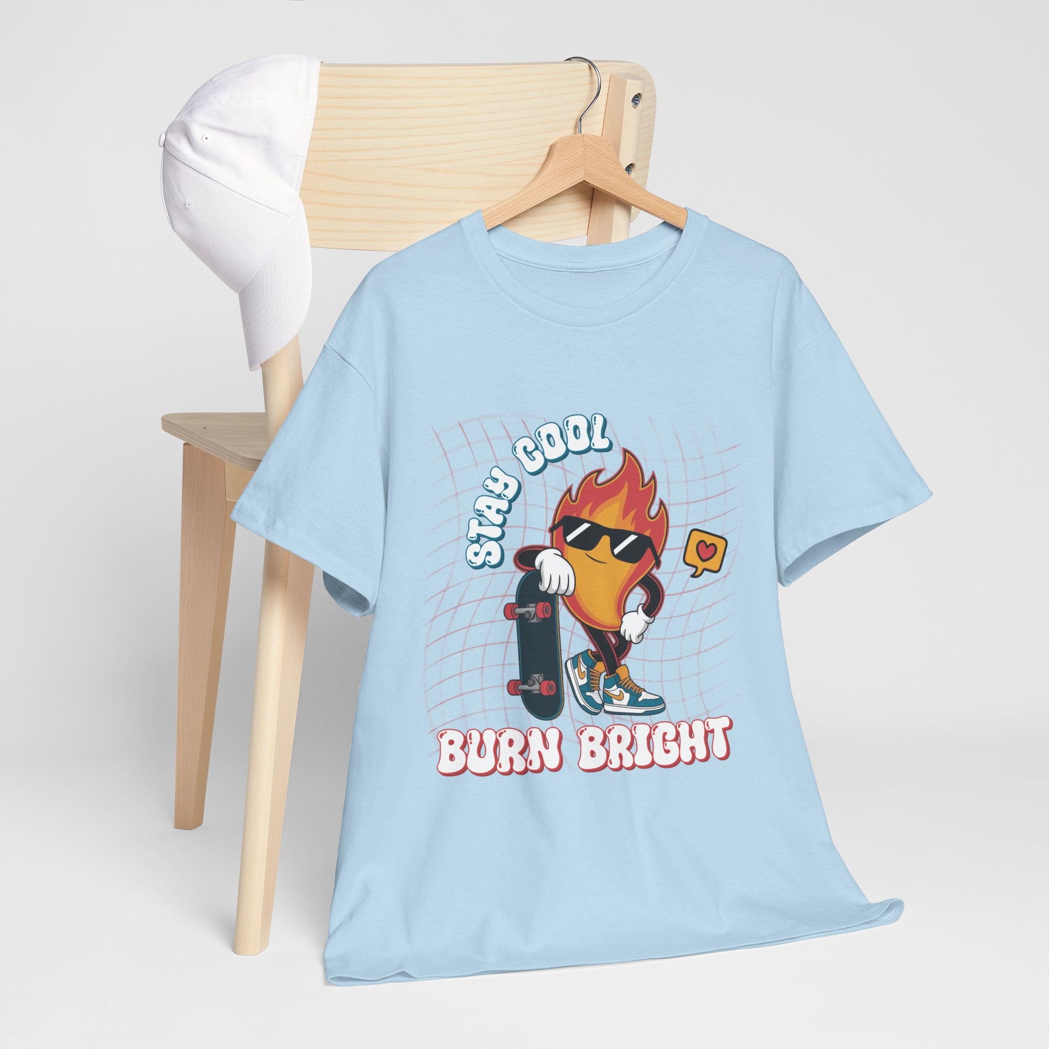 Stay Cool Burn Bright Unisex Tee