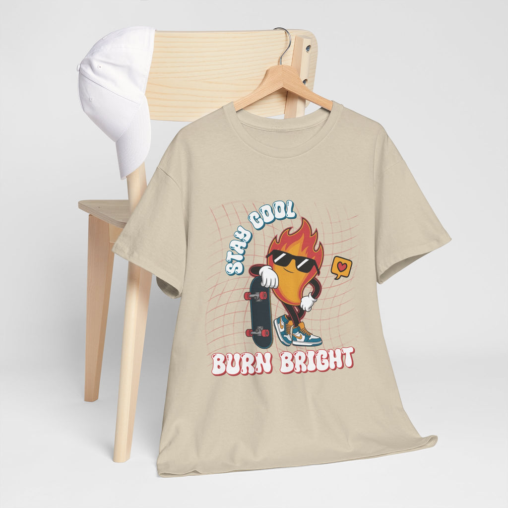 Stay Cool Burn Bright Unisex Tee