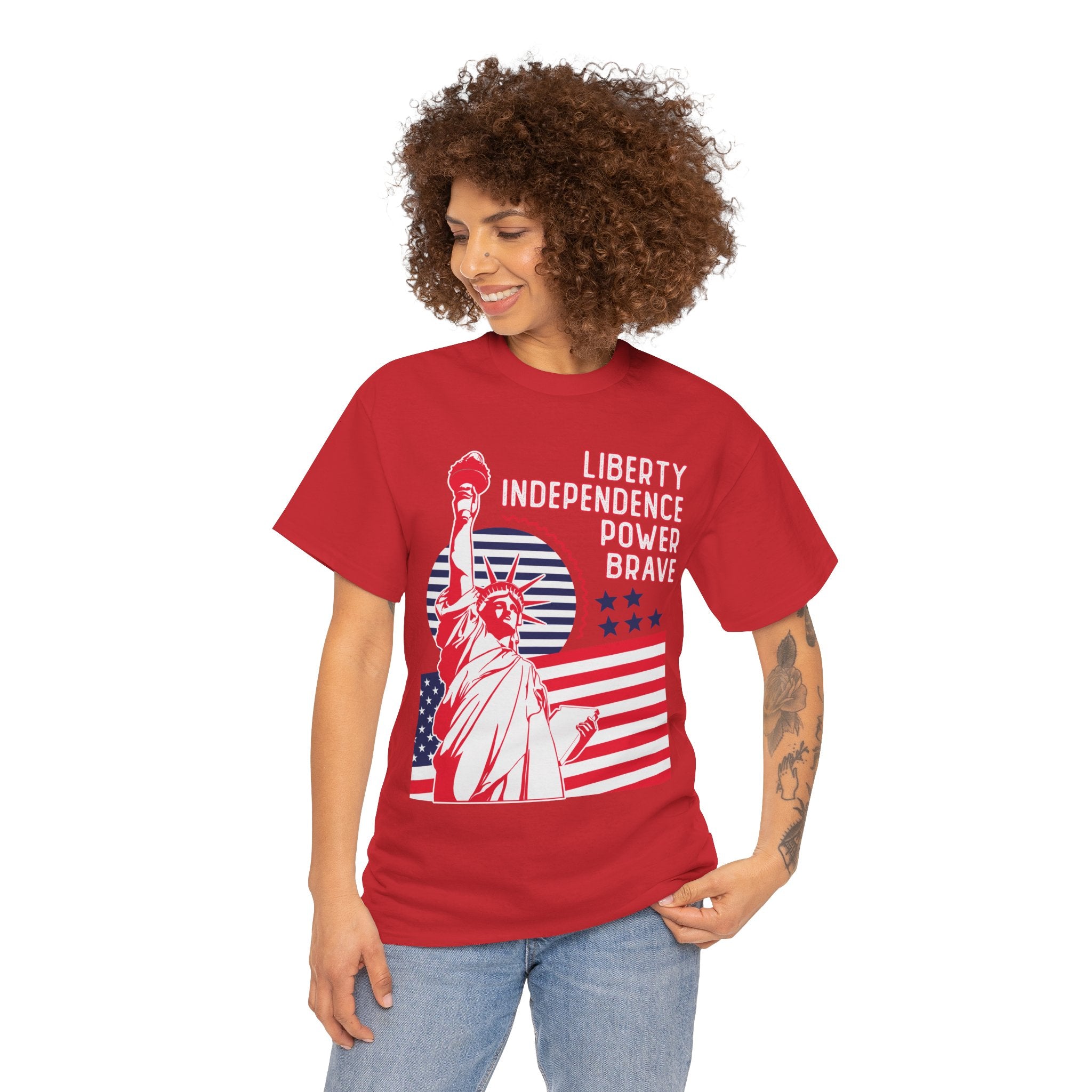 American Independence Day Unisex Cotton Tee
