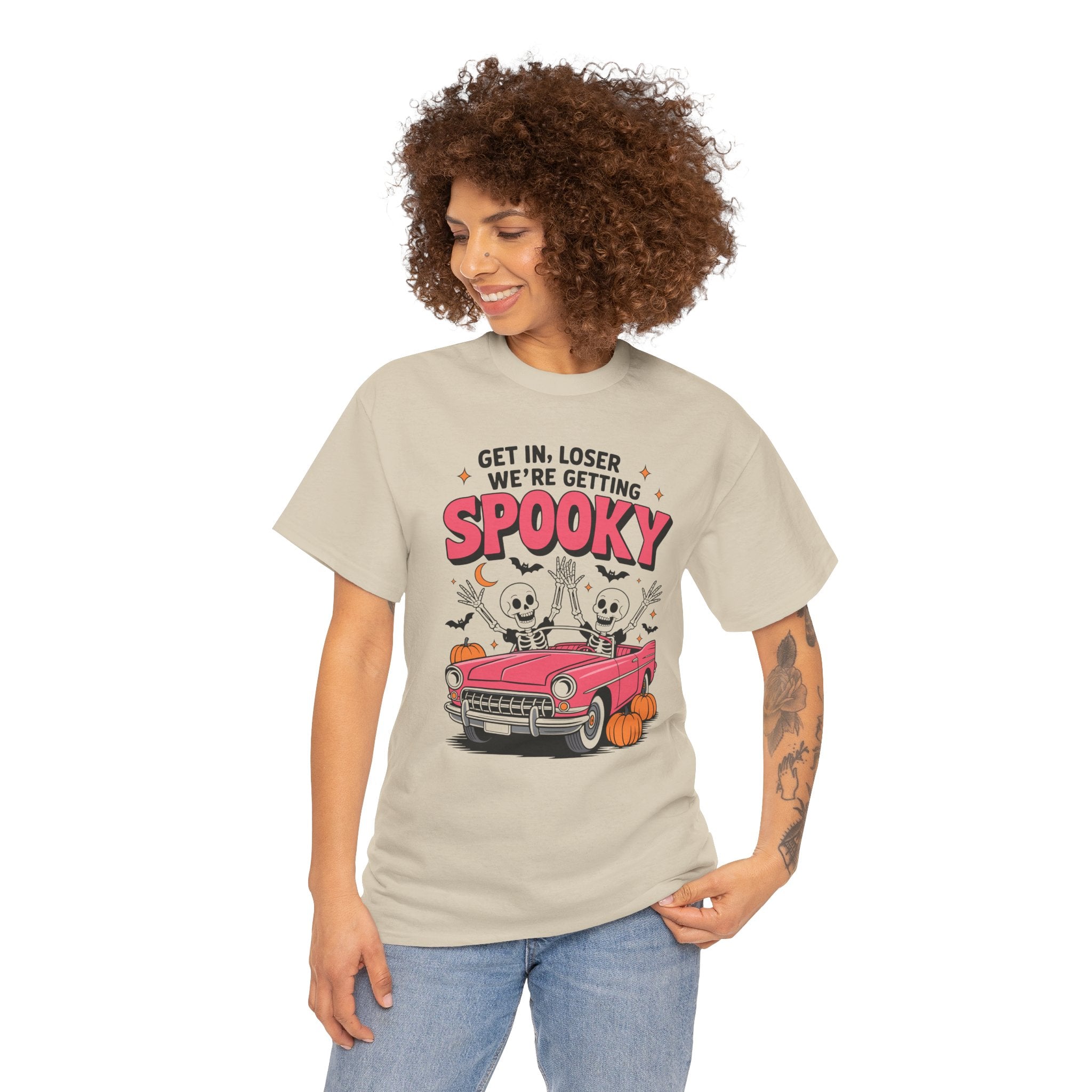 Spooky Skeletons Unisex Cotton Tee