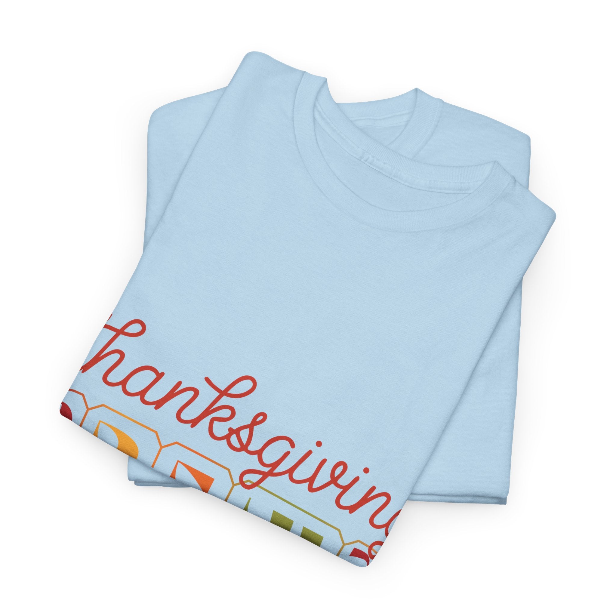 Thanksgiving Crew 2025 Tee — "Thankful for My Tribe" Autumn Holiday Unisex Cotton Tshirt