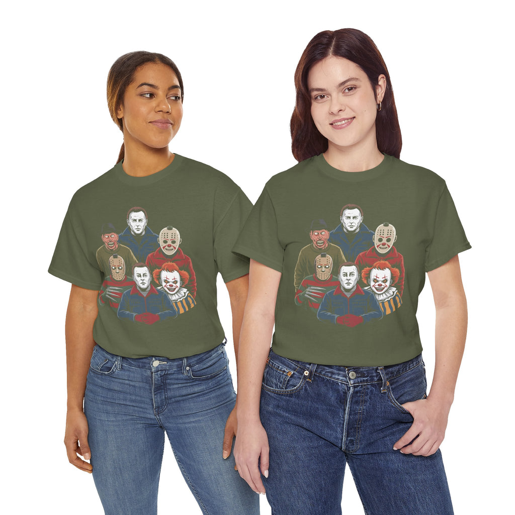 Horror Icons Unisex Cotton Tee