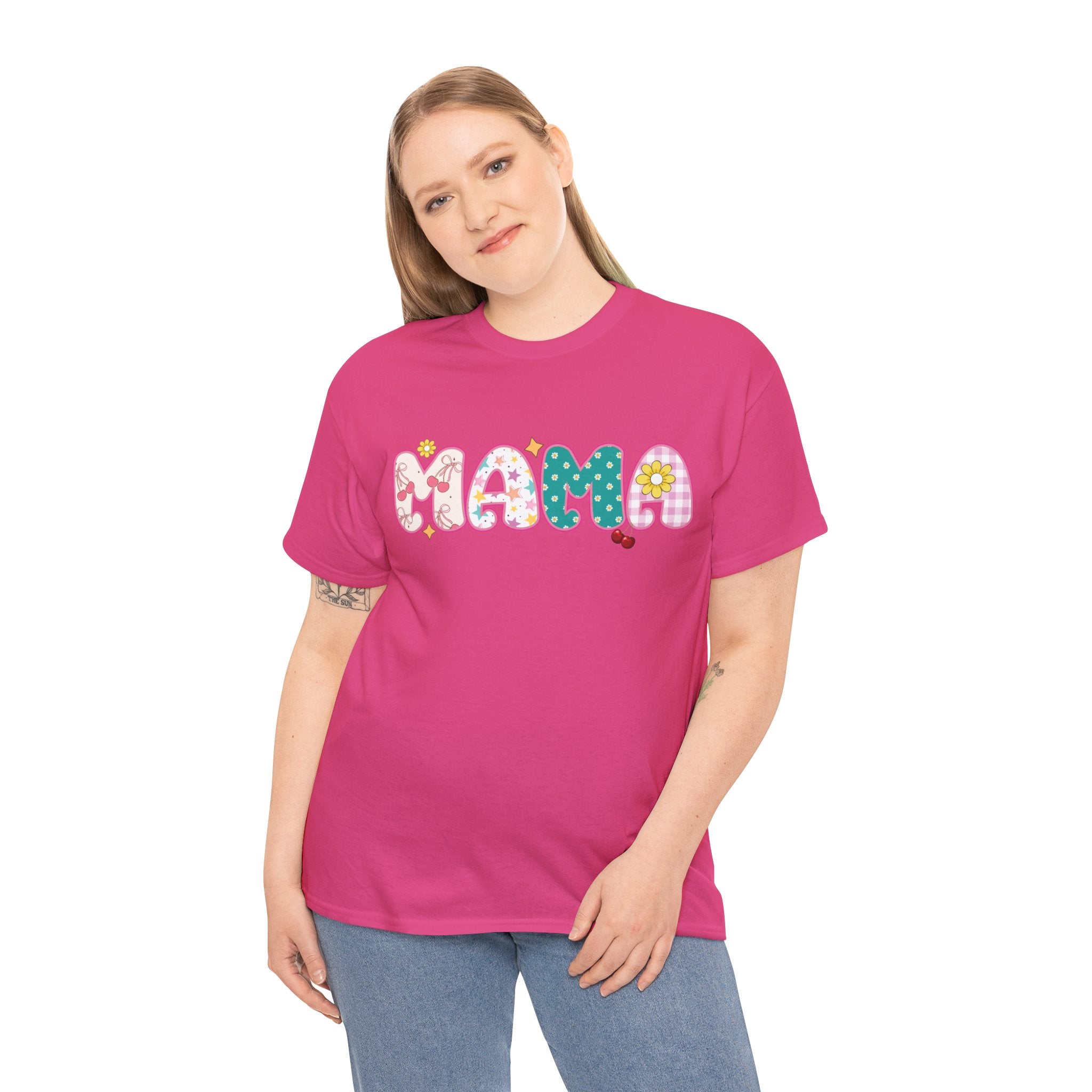 Mama Text Tee - Unisex Cotton