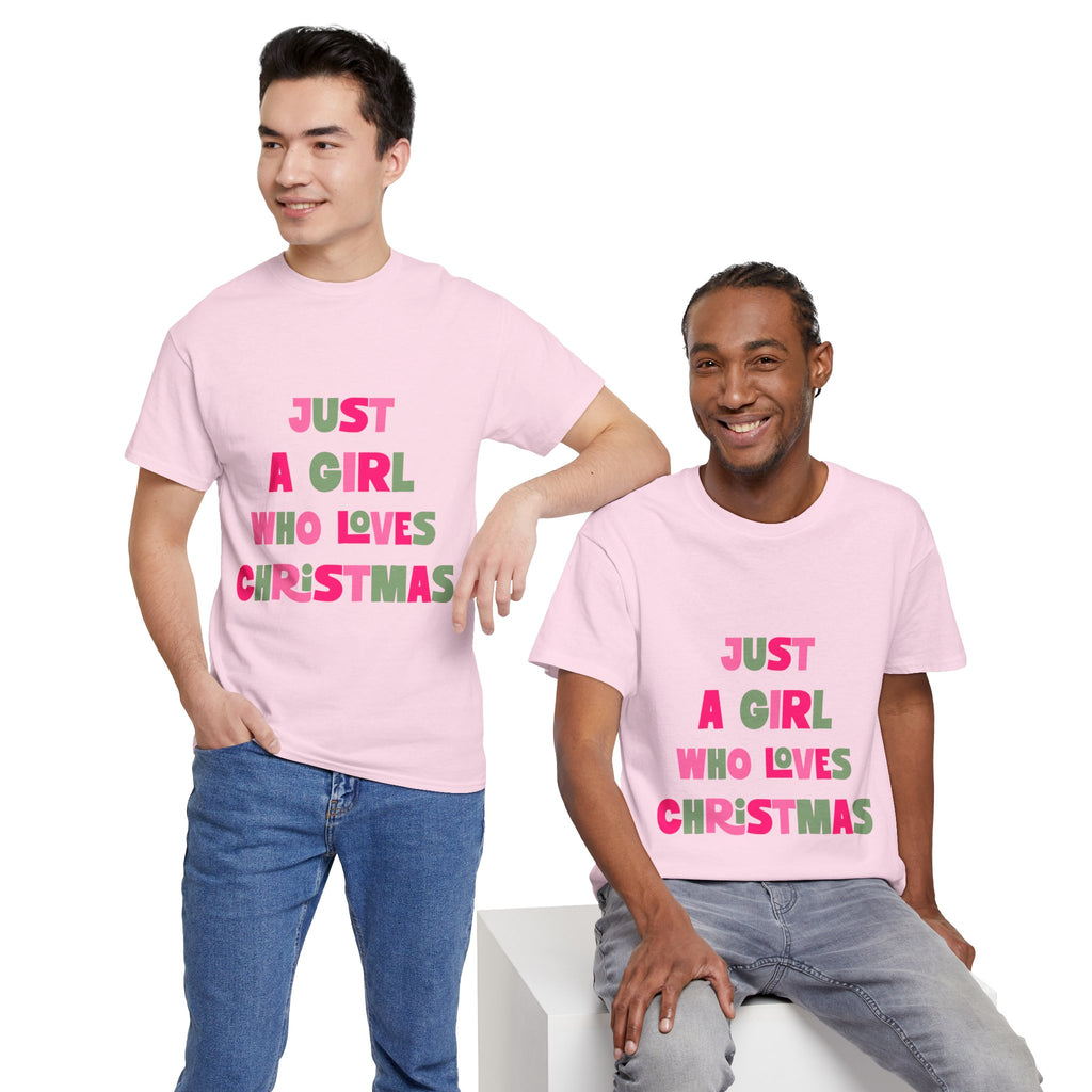 Christmas Text Unisex Cotton Tee