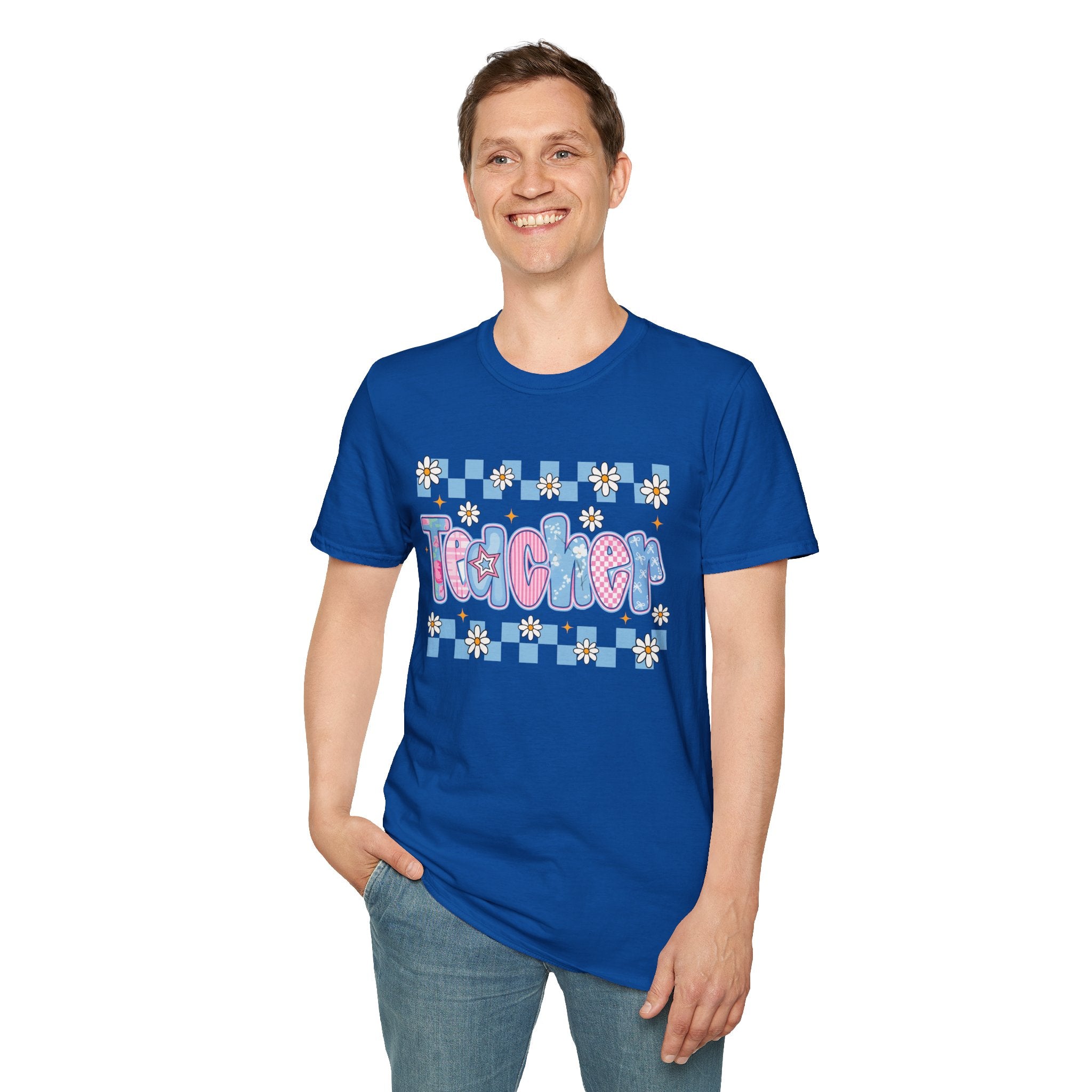 Teacher Vibes Unisex Softstyle T-Shirt