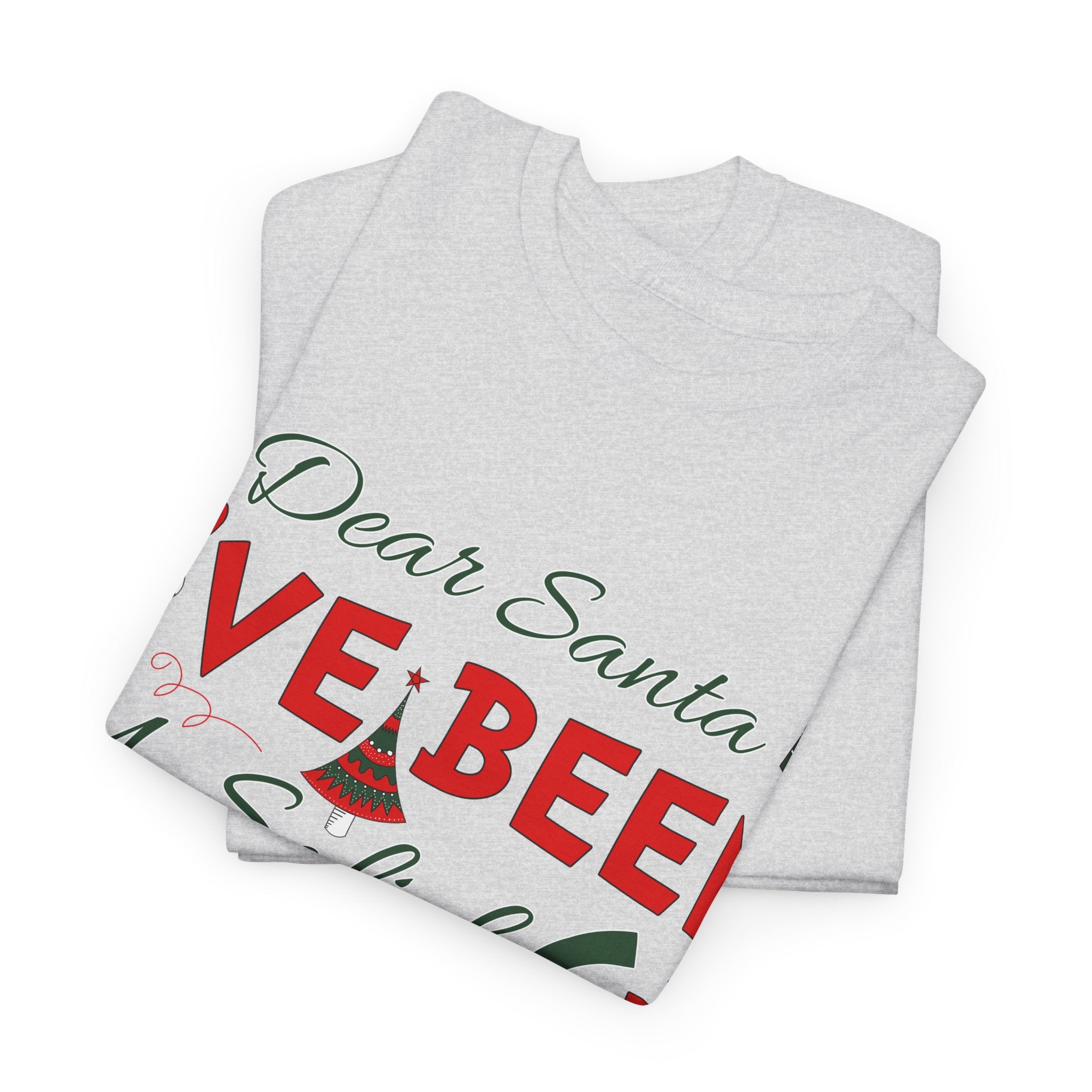 Funny Christmas “Dear Santa, I’ve Been A Solid 67, Maybe A” Unisex Cotton Tee