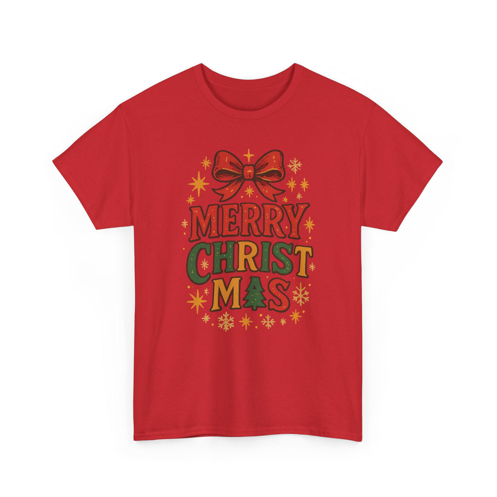 Merry Christmas Unisex Cotton Tee