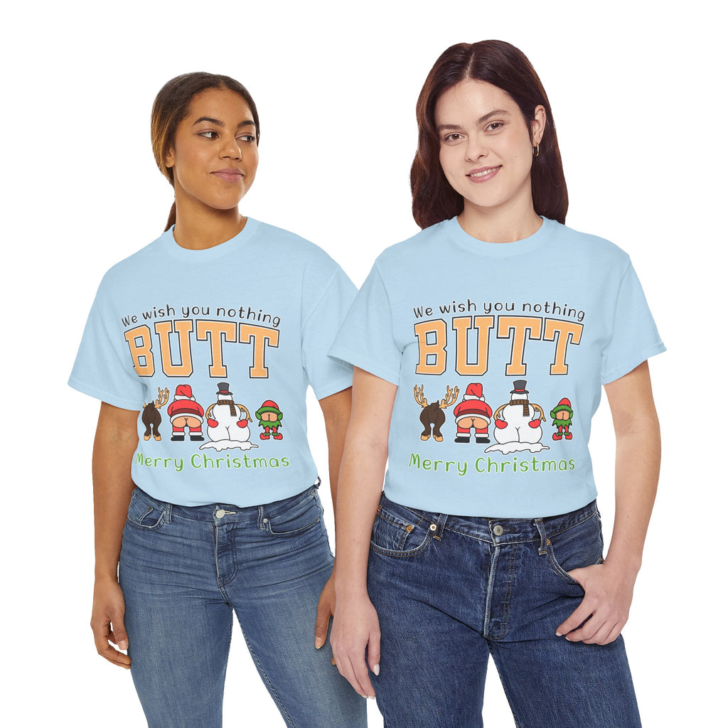Christmas Butts Unisex Cotton Tee