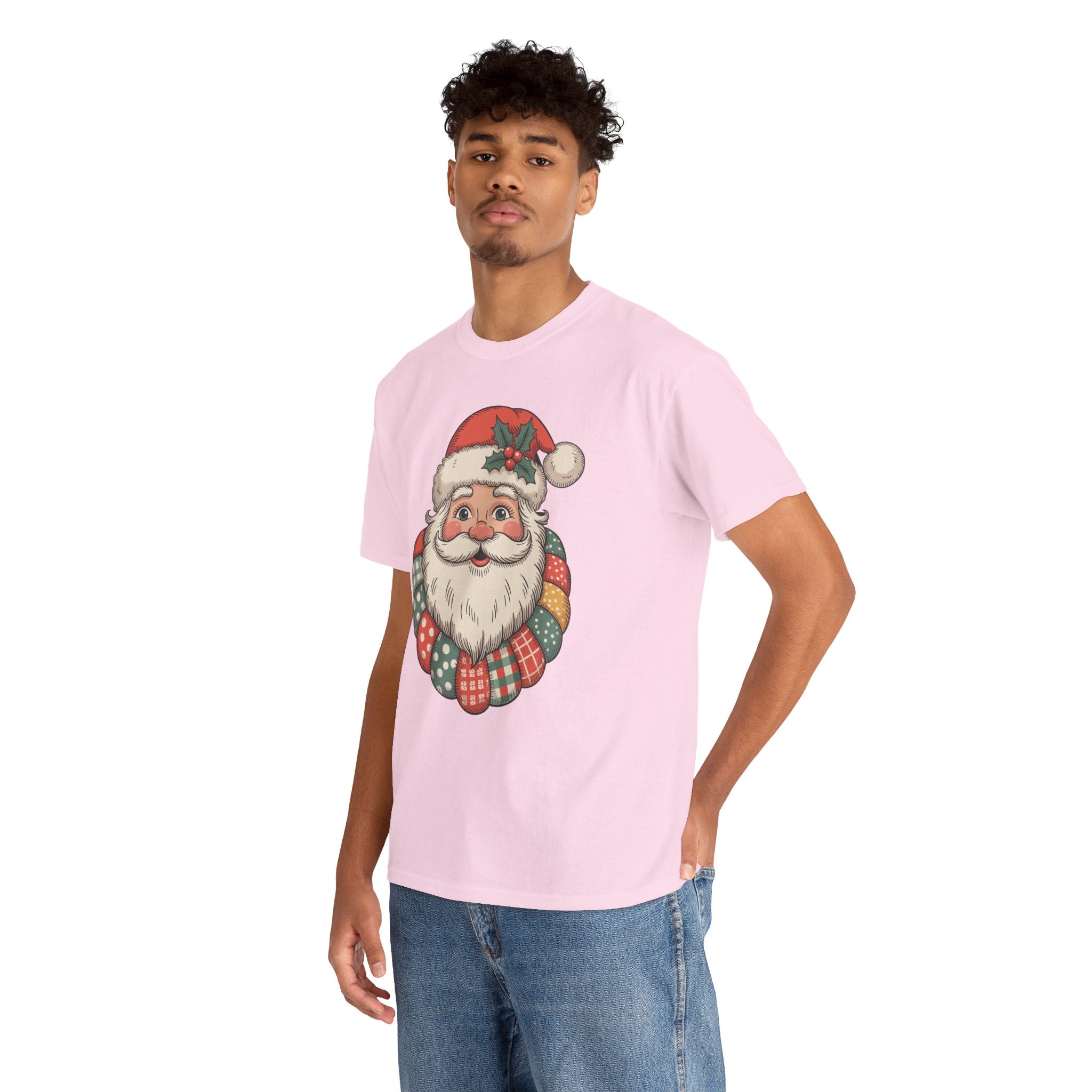 Vintage Santa Unisex Cotton Tee