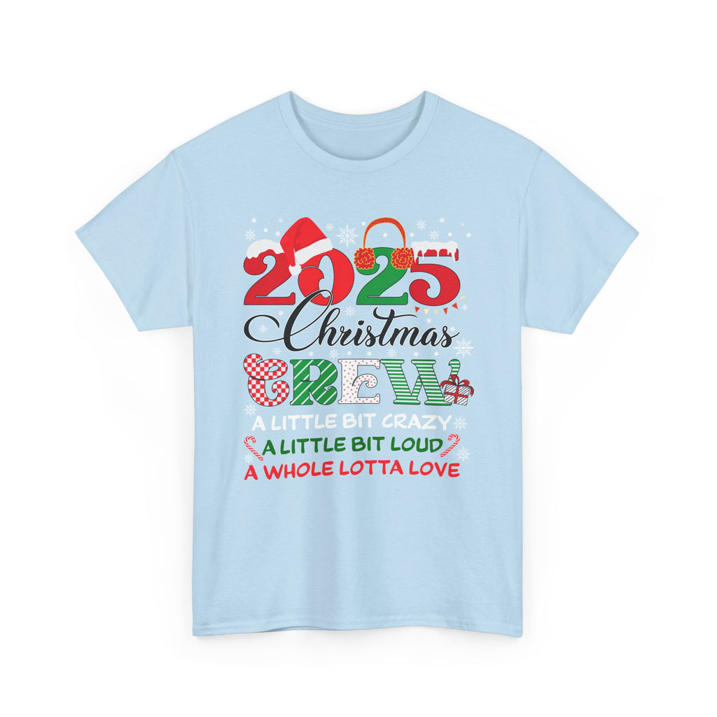 Christmas Crew 2025 Unisex Cotton Tee