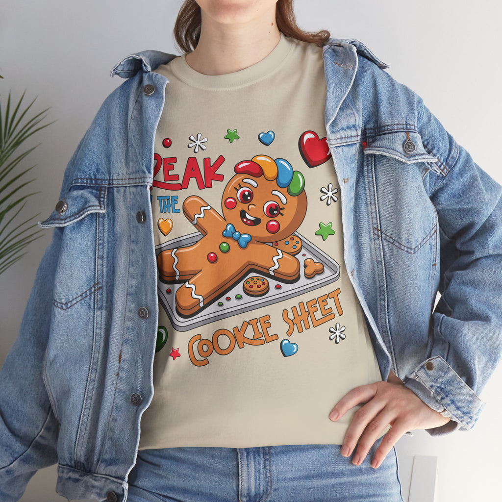 Gingerbread ‘I’m Freak on the Cookie Sheet’ Unisex Cotton Tee