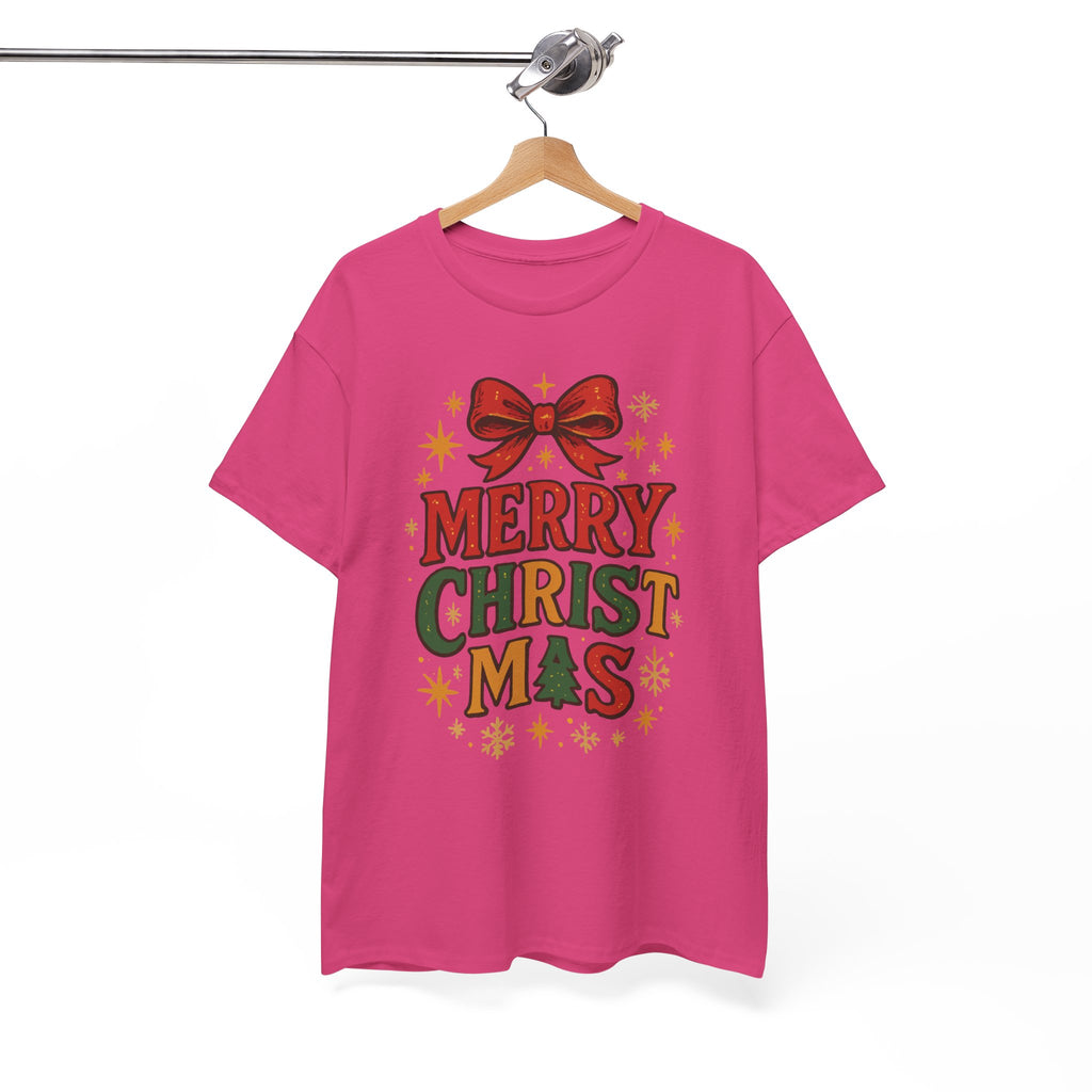 Merry Christmas Unisex Cotton Tee