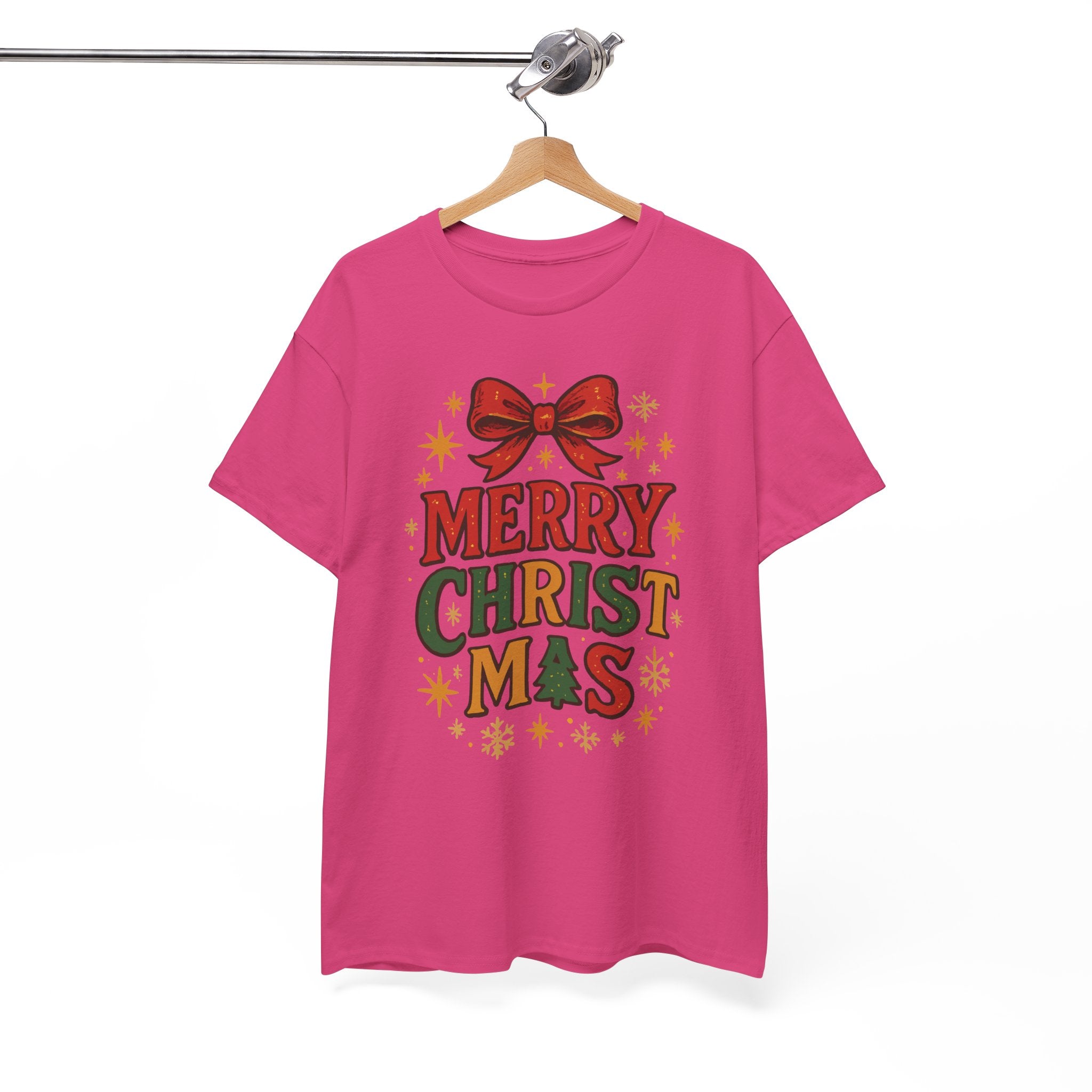 Merry Christmas Unisex Cotton Tee