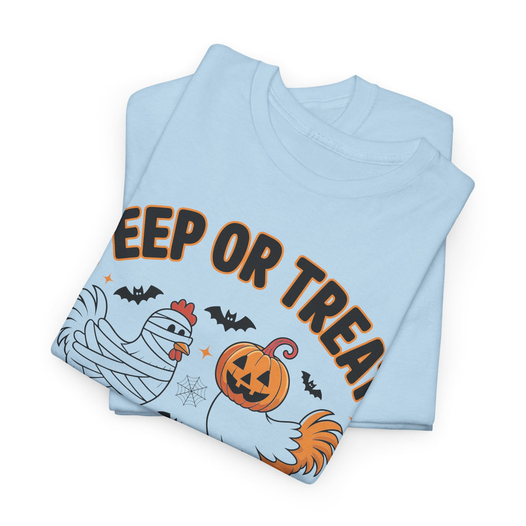 Peep or Treat Halloween Unisex Cotton Tee