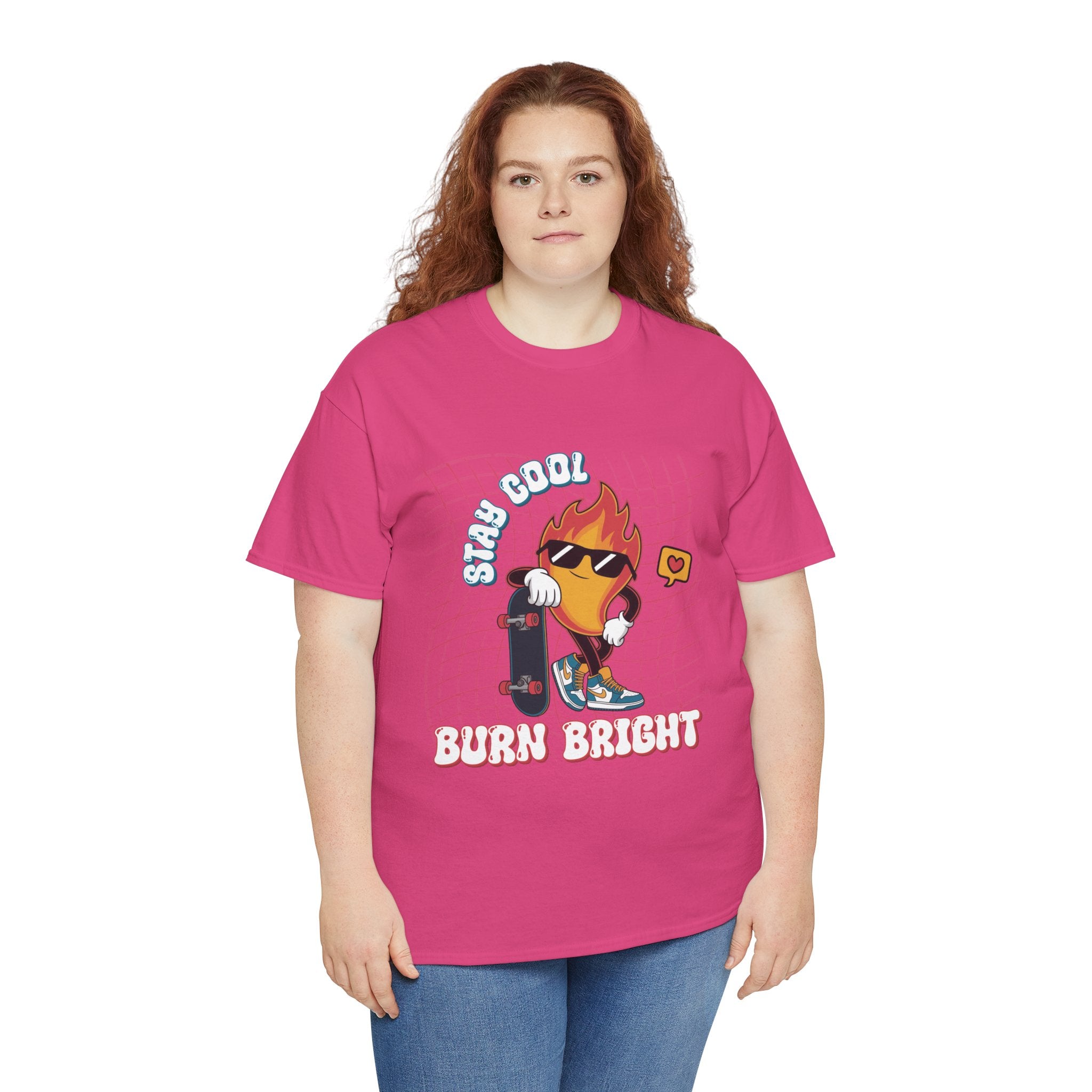 Stay Cool Burn Bright Unisex Tee