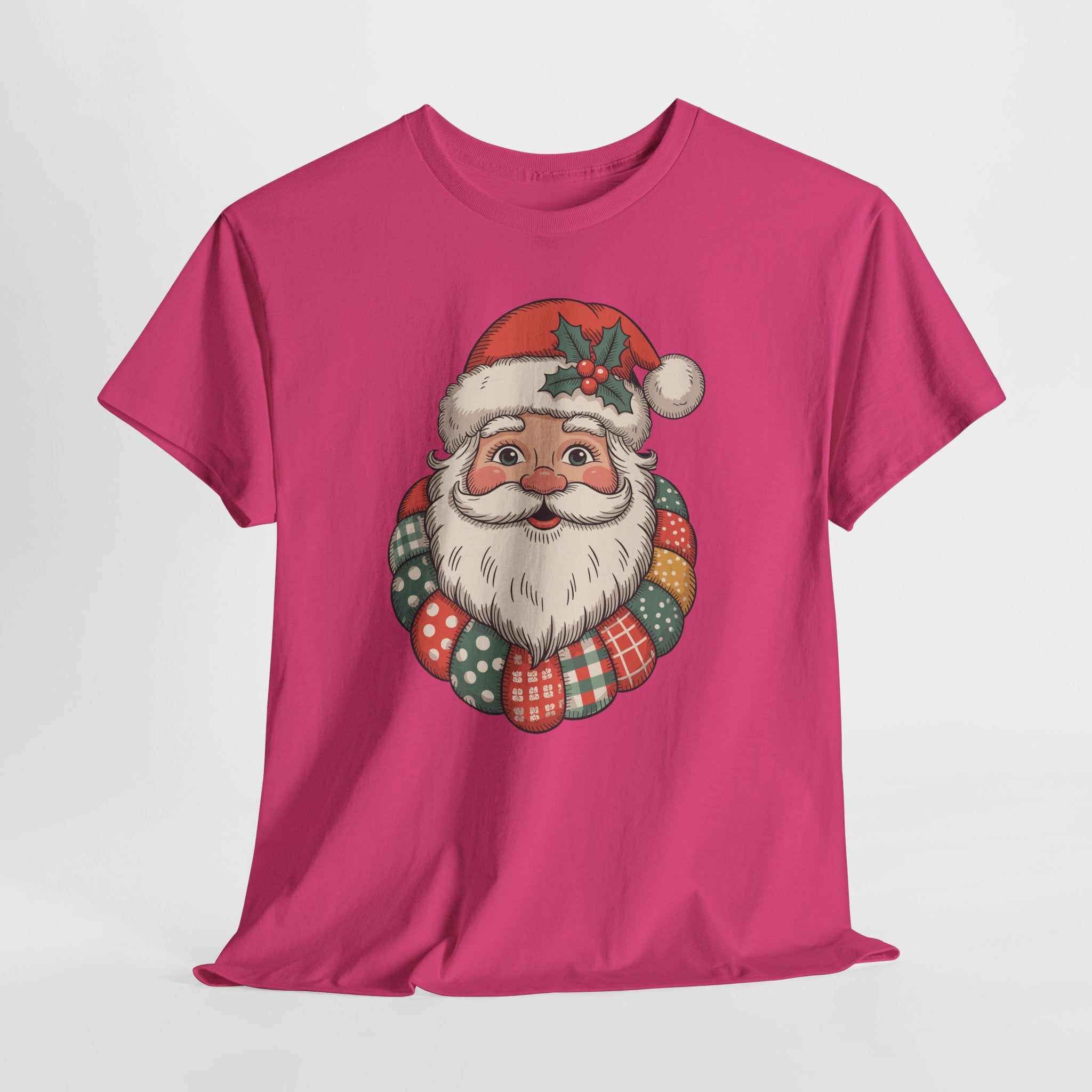 Vintage Santa Unisex Cotton Tee