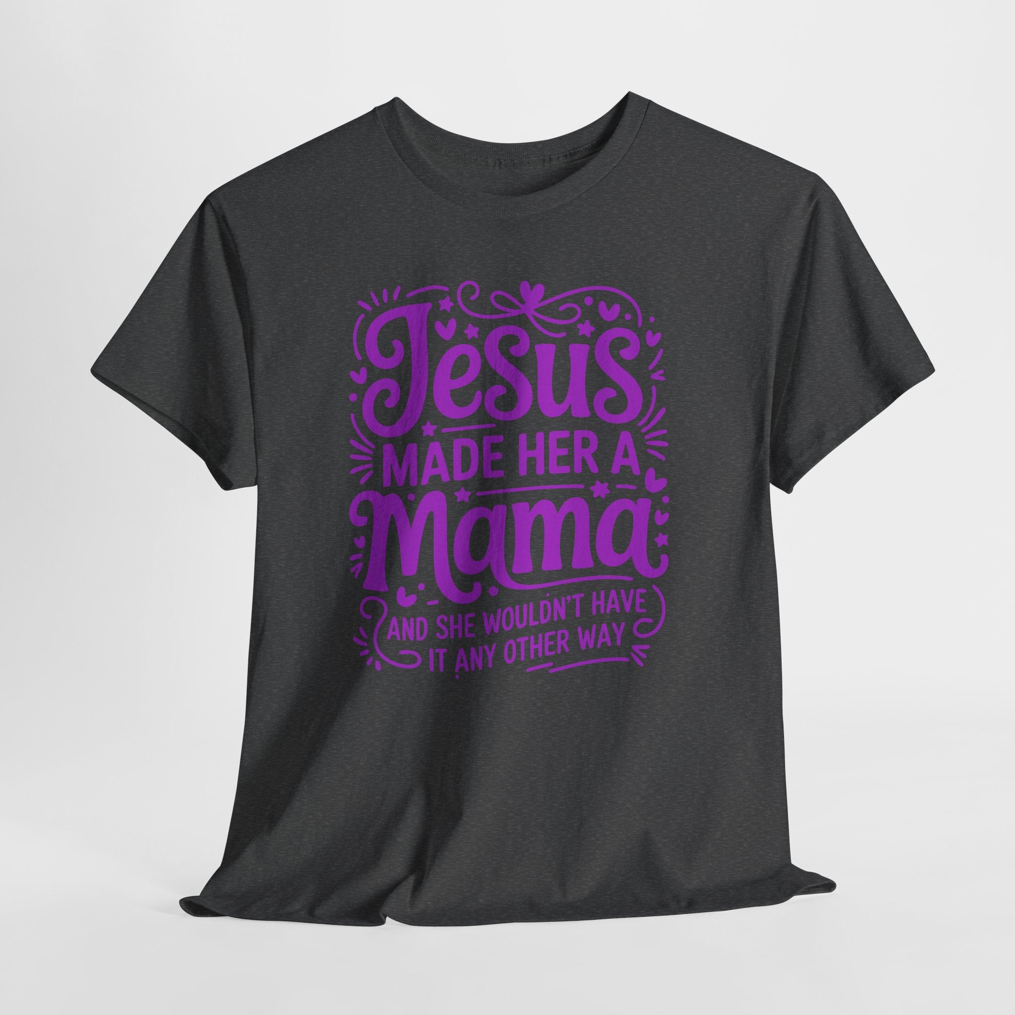 Jesus Made Her a Mama — Christian MamaUnisex Cotton T-Shirt