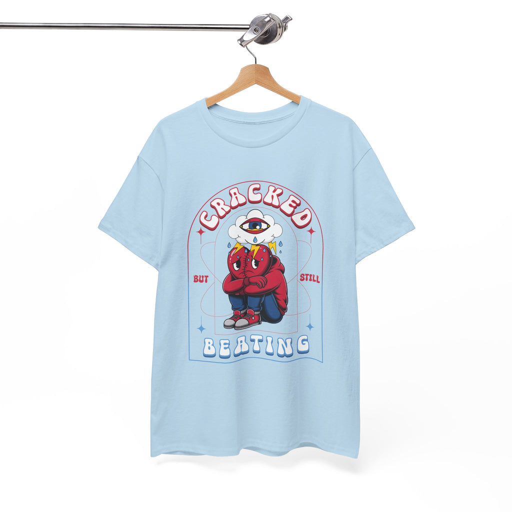 Cracked but still beating Tee