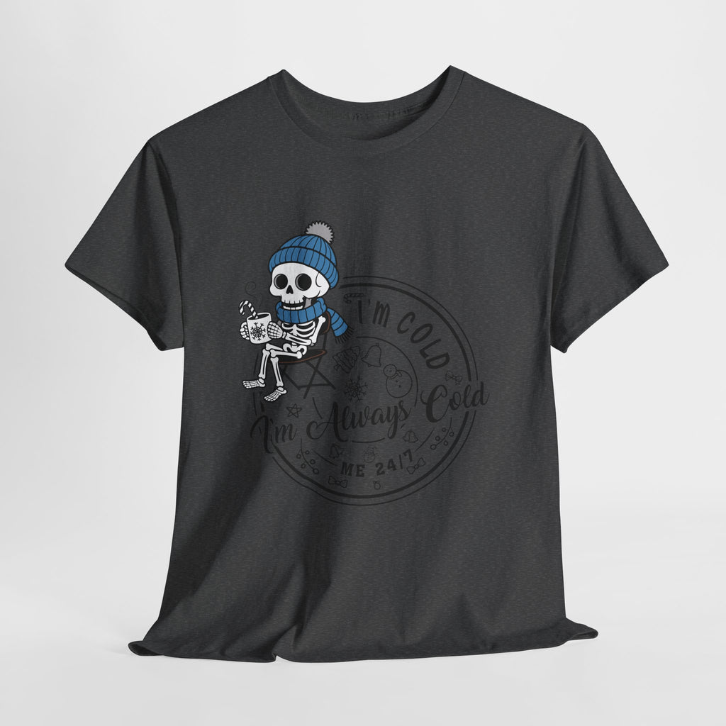 Cozy Skeleton Unisex Cotton Tee