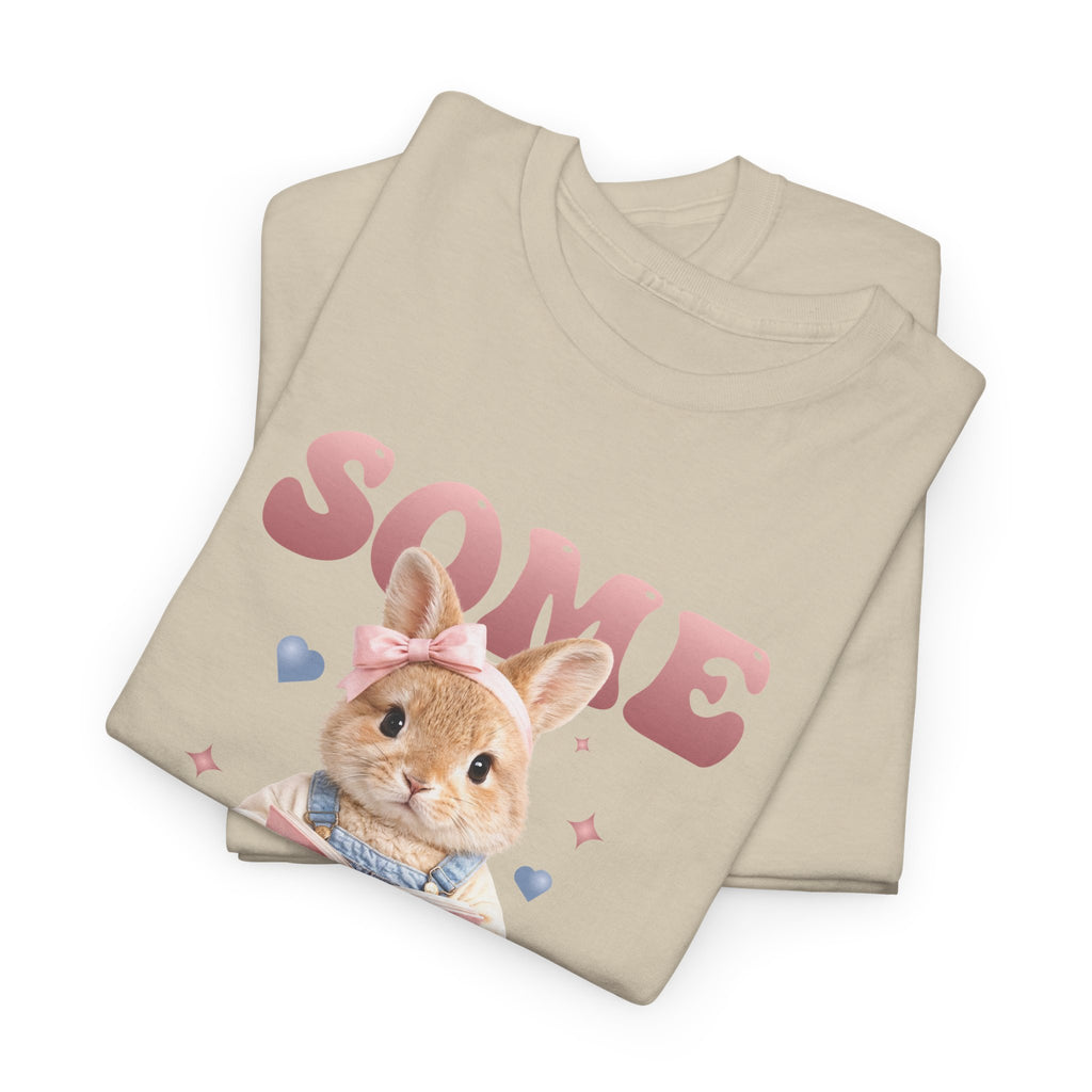 Some Bunny Loves Jesus Bunny Bible Unisex Cotton Tee